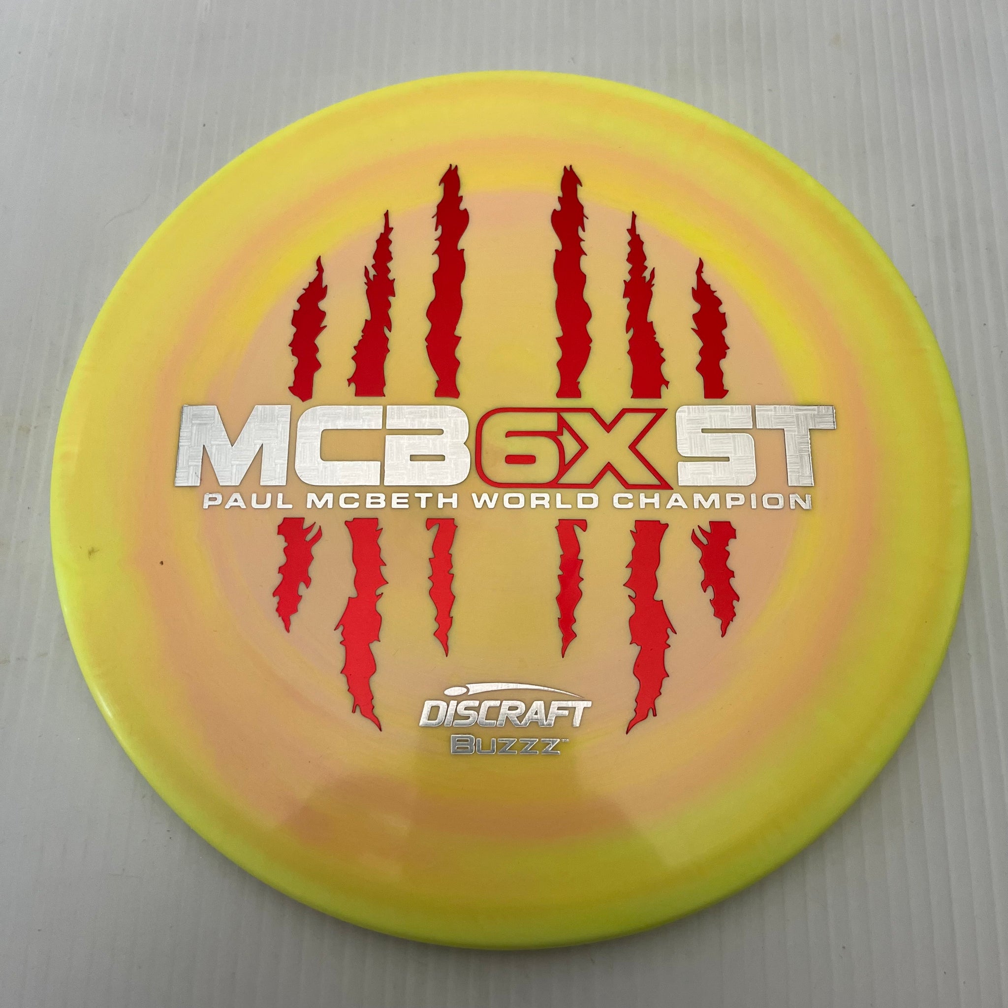 Discraft Paul McBeth 6x Claws Swirly ESP Buzzz 5/4/-1/1