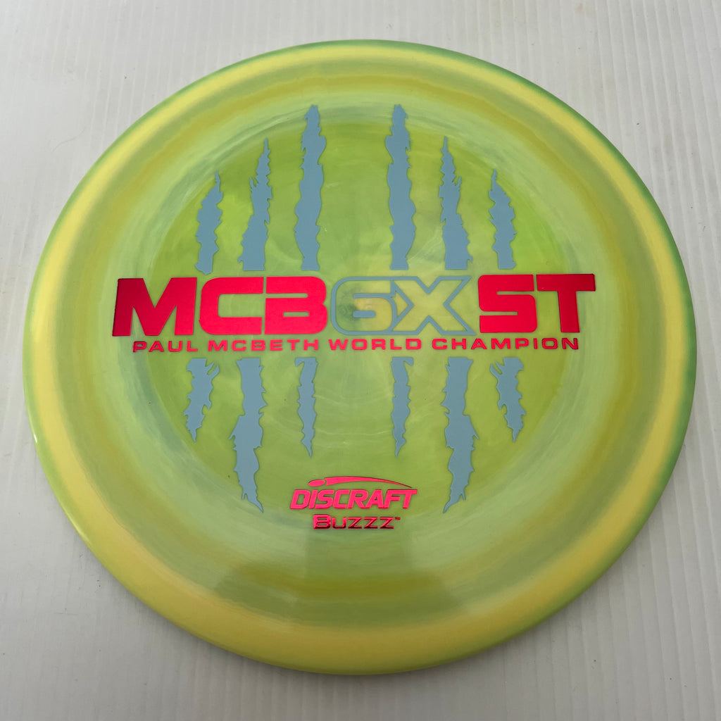 Discraft Paul McBeth 6x Claws Swirly ESP Buzzz 5/4/-1/1