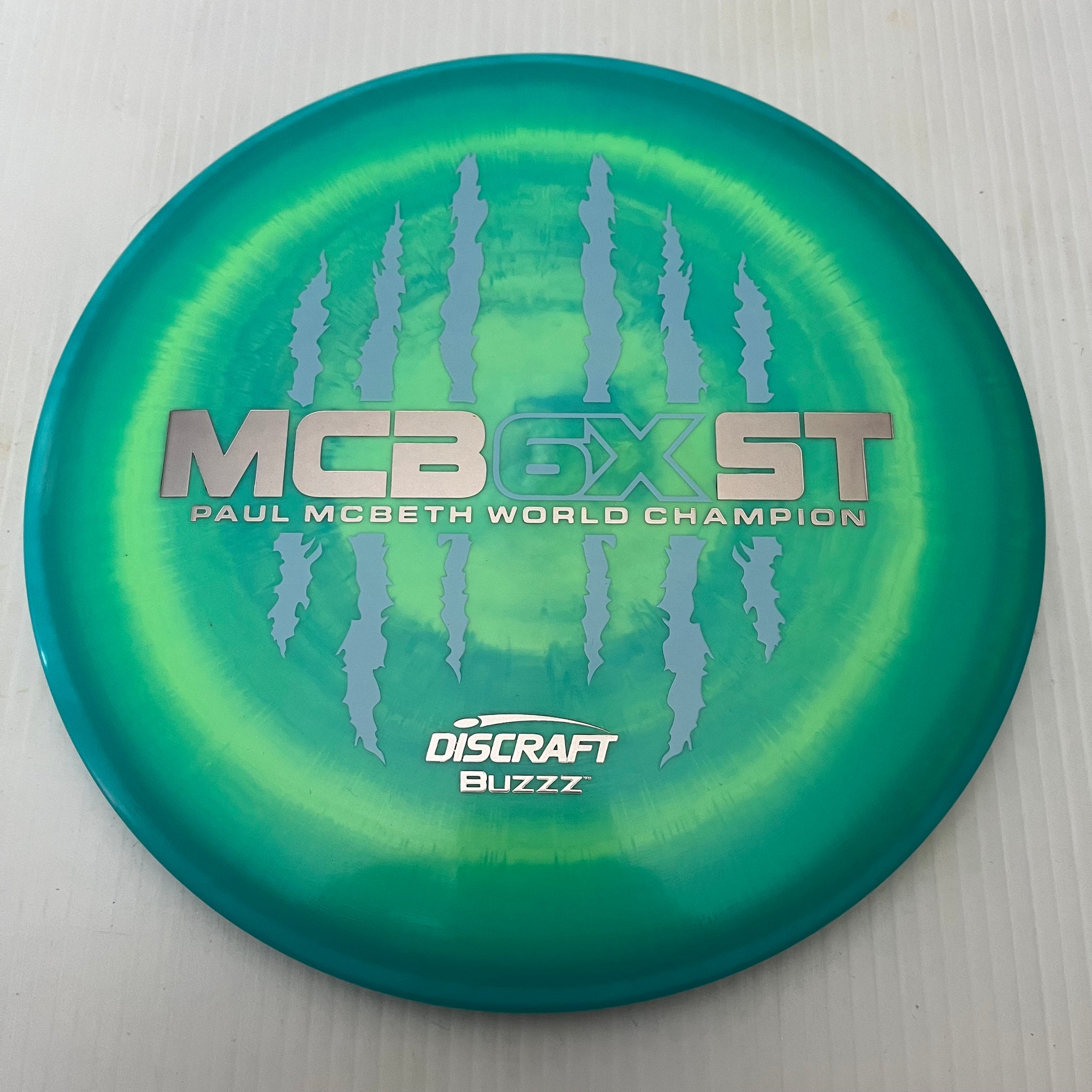 Discraft Paul McBeth 6x Claws Swirly ESP Buzzz 5/4/-1/1