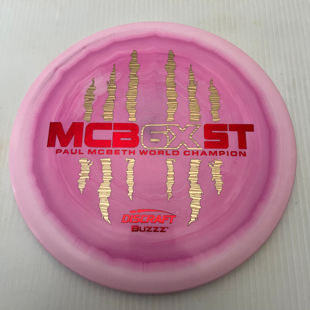 Discraft Paul McBeth 6x Claws Swirly ESP Buzzz 5/4/-1/1