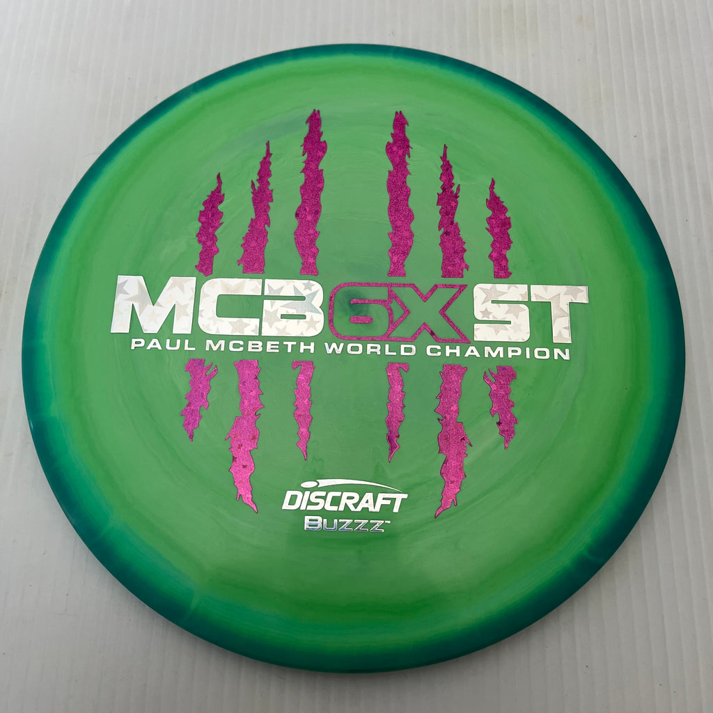 Discraft Paul McBeth 6x Claws Swirly ESP Buzzz 5/4/-1/1