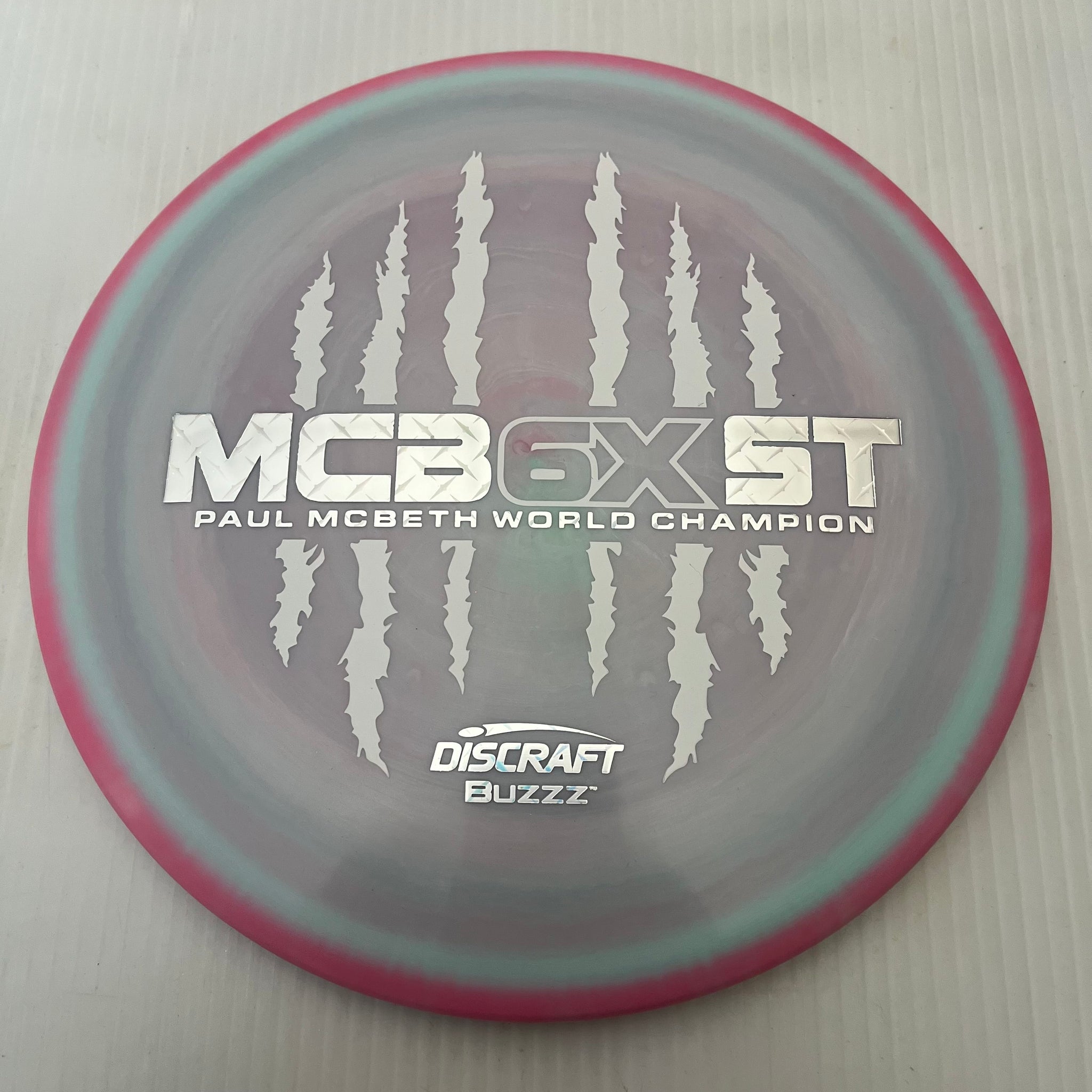 Discraft Paul McBeth 6x Claws Swirly ESP Buzzz 5/4/-1/1