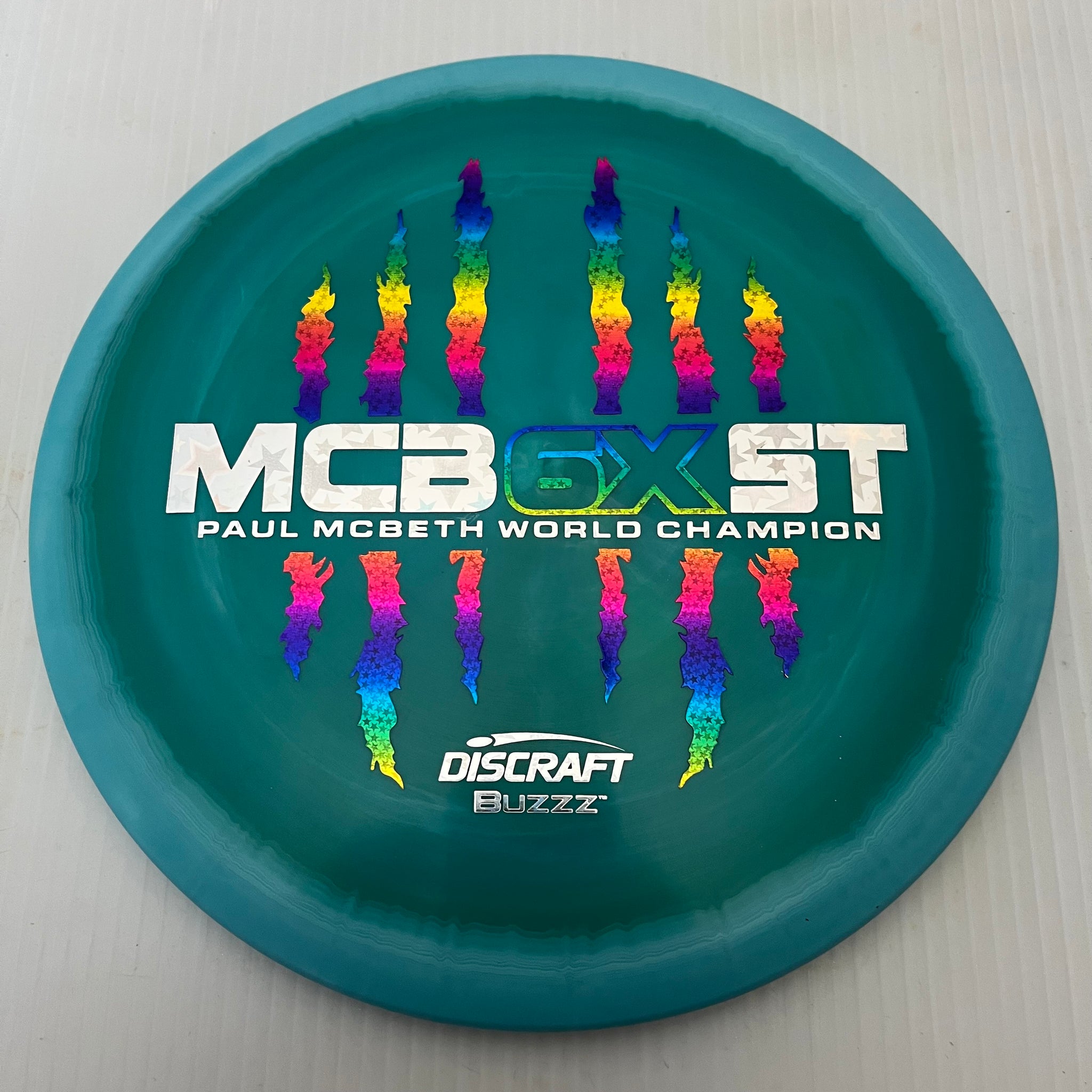 Discraft Paul McBeth 6x Claws Swirly ESP Buzzz 5/4/-1/1