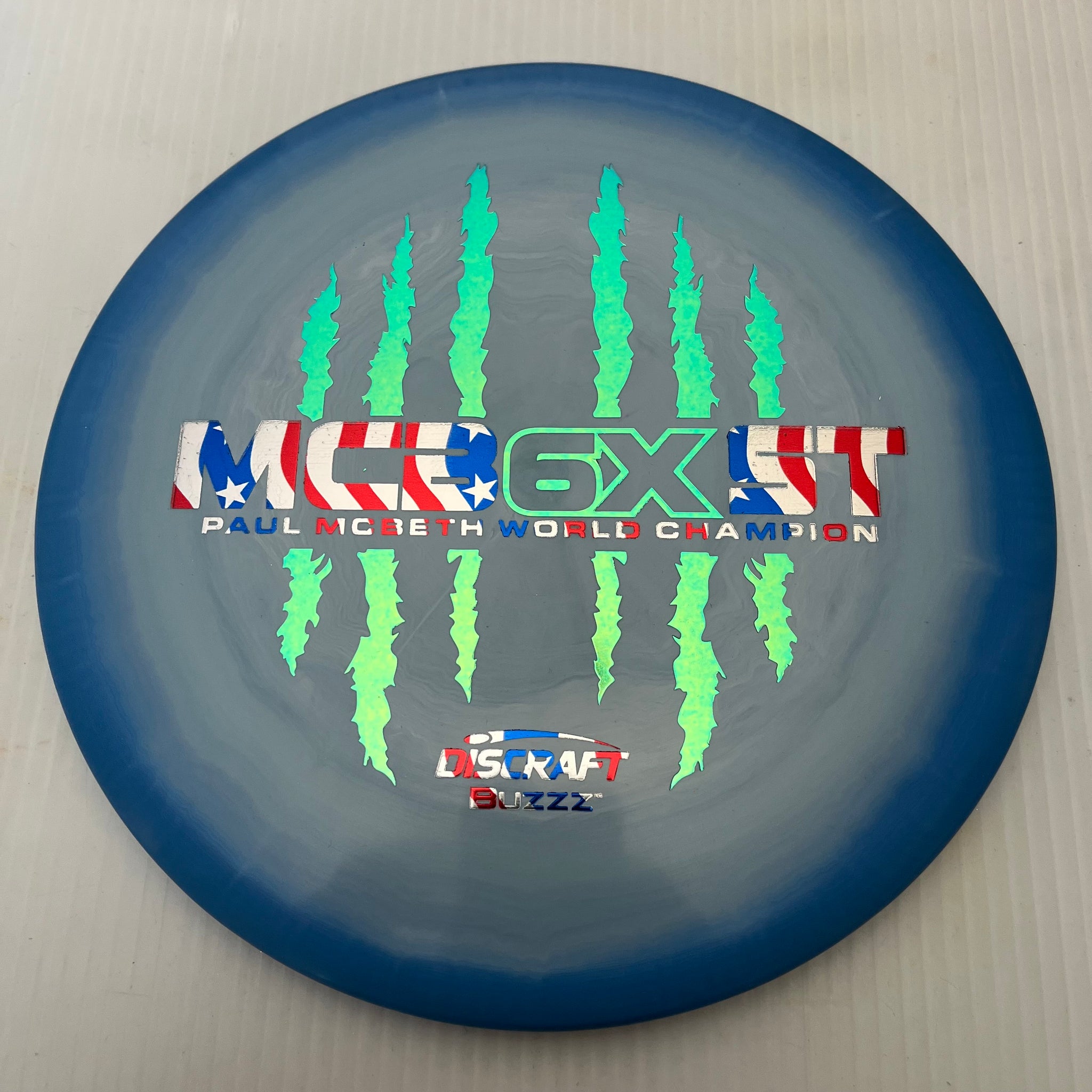 Discraft Paul McBeth 6x Claws Swirly ESP Buzzz 5/4/-1/1