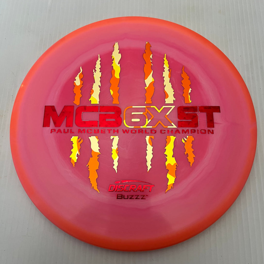Discraft Paul McBeth 6x Claws Swirly ESP Buzzz 5/4/-1/1