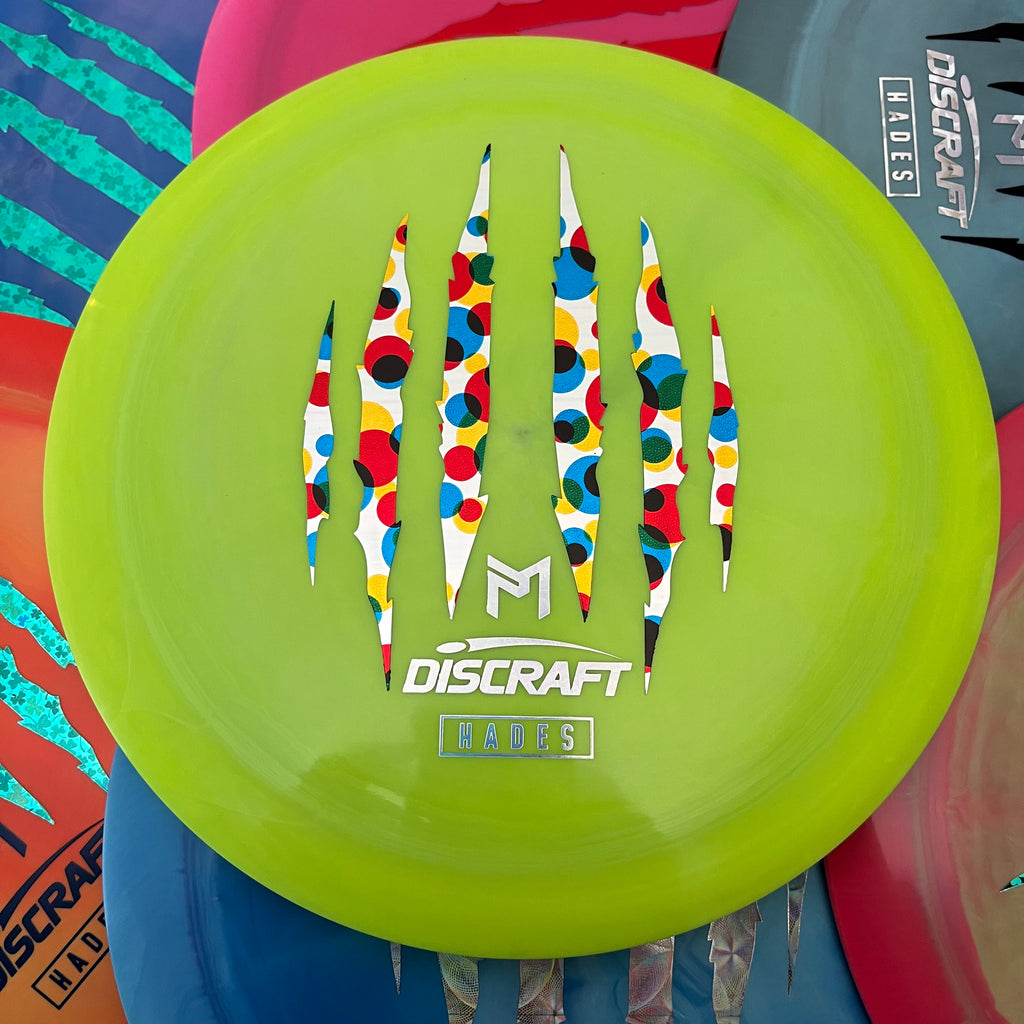 Discraft Paul McBeth 6x Claws Swirly ESP Hades 12/6/-3/2