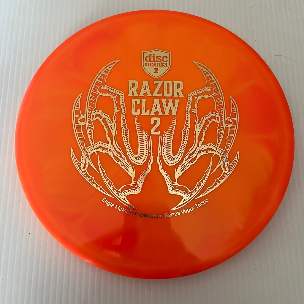 Discmania Razor Claw 2 Eagle McMahon Signature Vapor Tactic 4/2/0/3