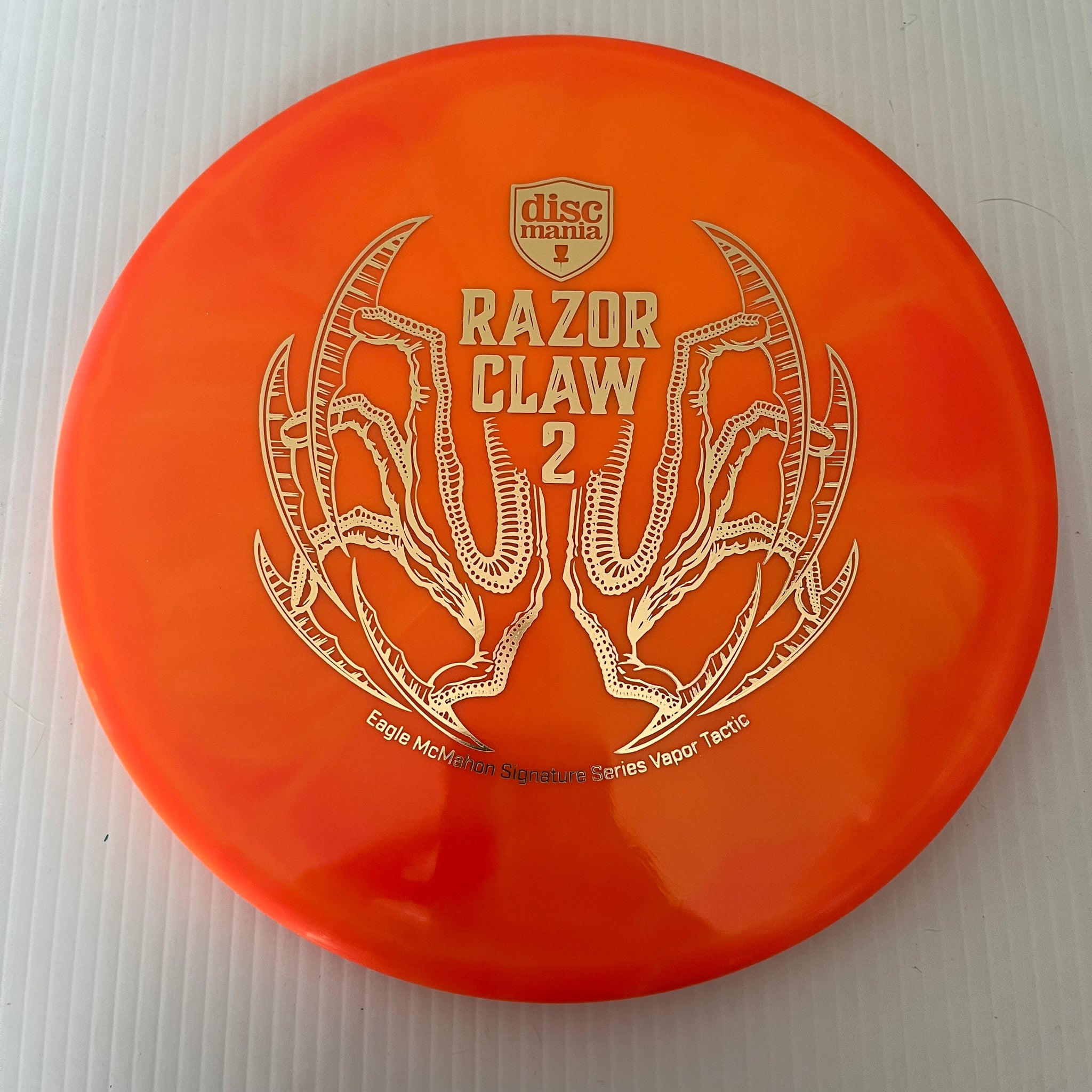 Discmania Razor Claw 2 Eagle McMahon Signature Vapor Tactic 4/2/0/3