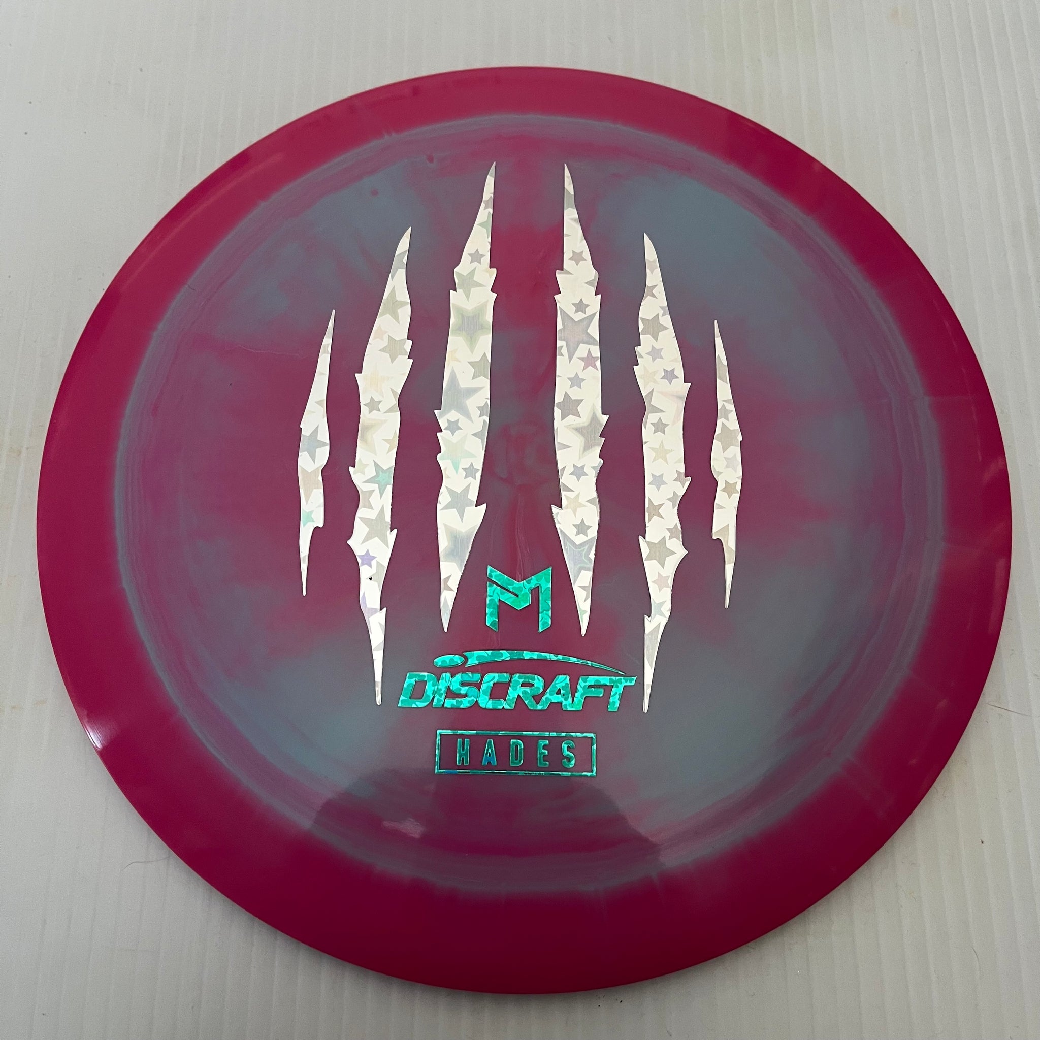 Discraft Paul McBeth 6x Claws Swirly ESP Hades 12/6/-3/2