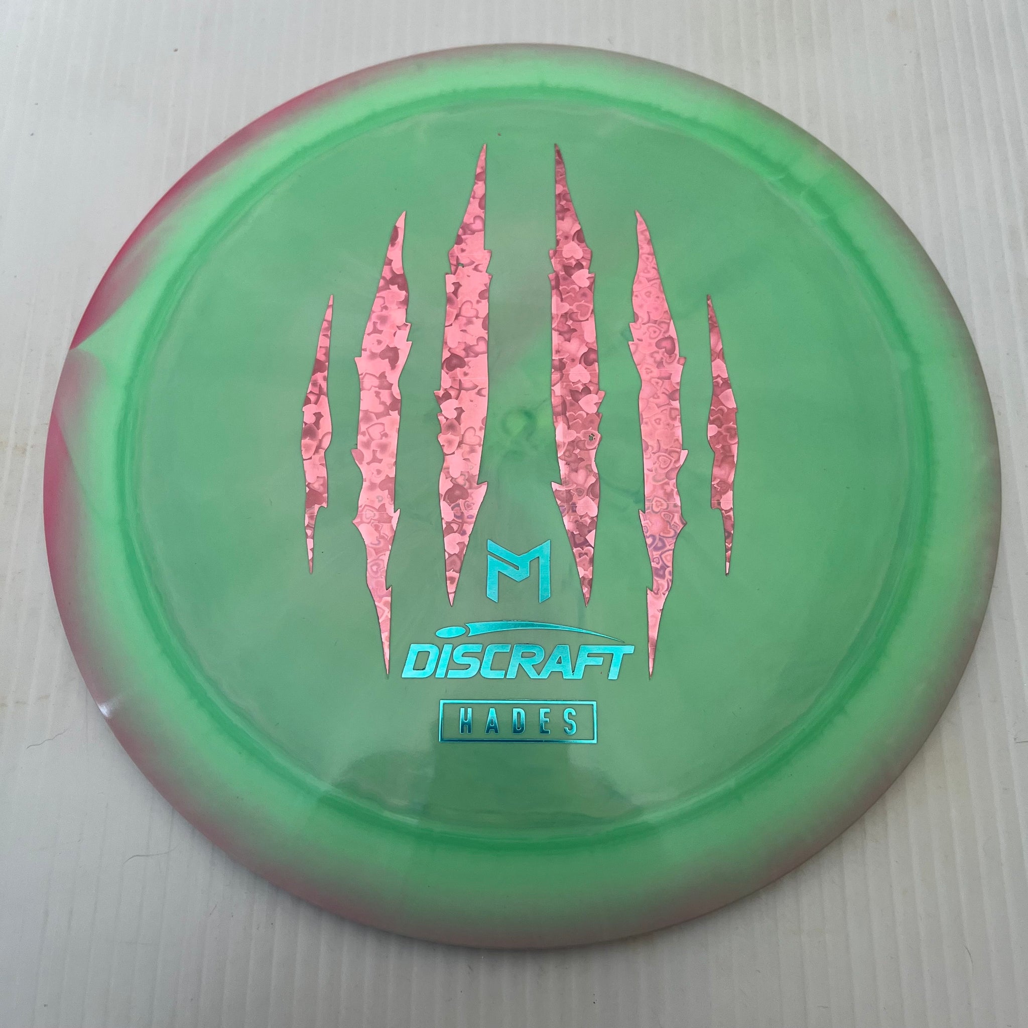 Discraft Paul McBeth 6x Claws Swirly ESP Hades 12/6/-3/2