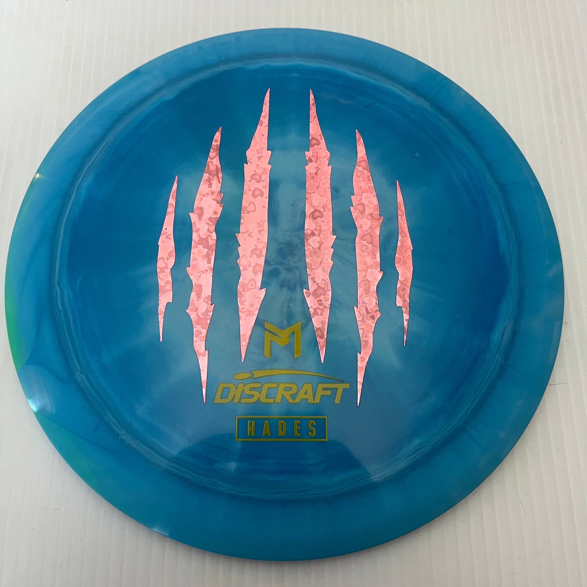 Discraft Paul McBeth 6x Claws Swirly ESP Hades 12/6/-3/2