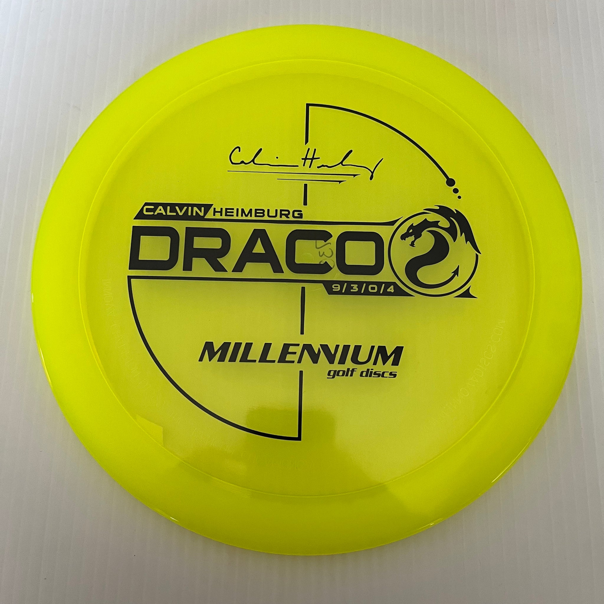 Millennium Discs Calvin Heimburg Signature Quantum Draco 9/3/0/4