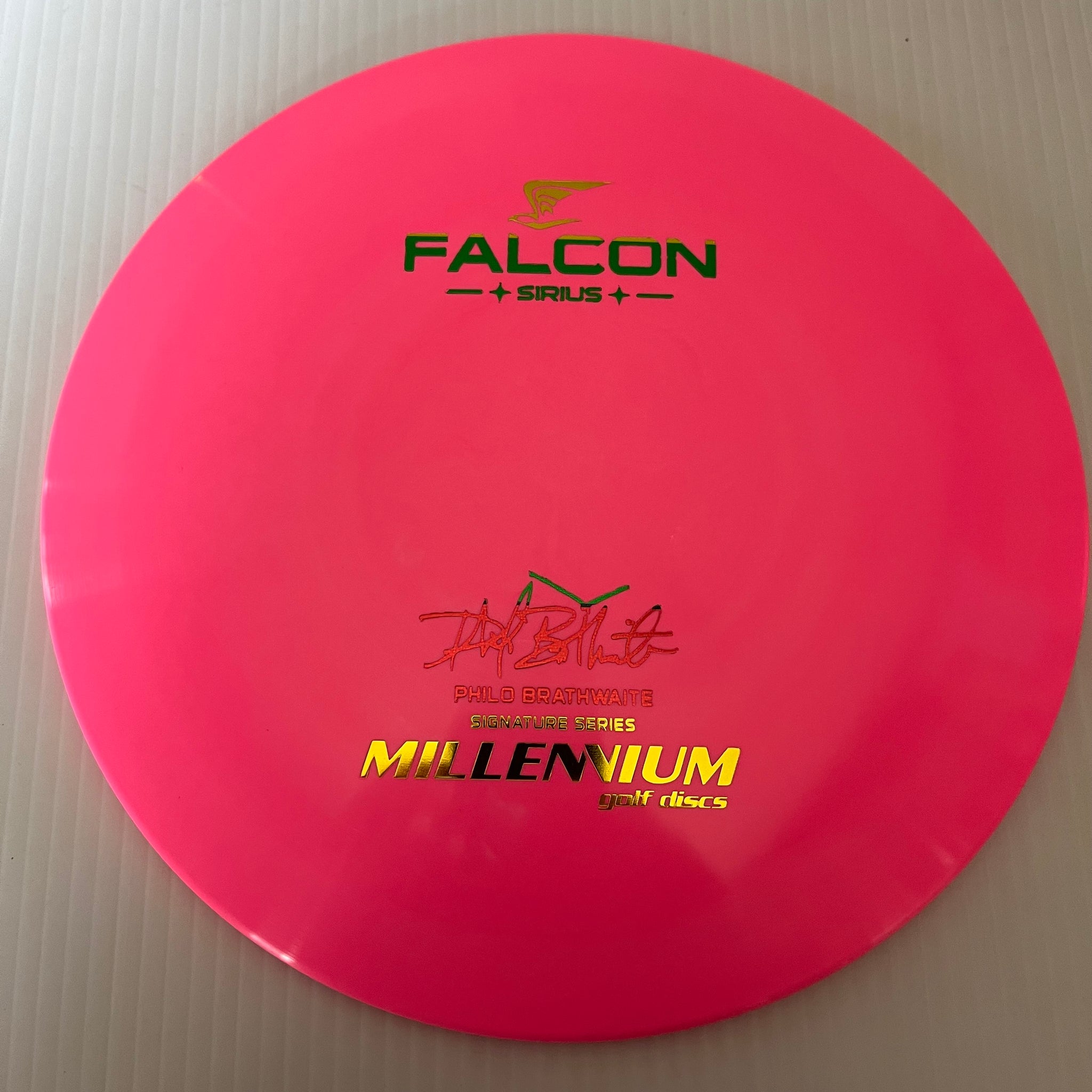 Millennium Discs Philo Brathwaite Signature Sirius Falcon 13/5/-2/2