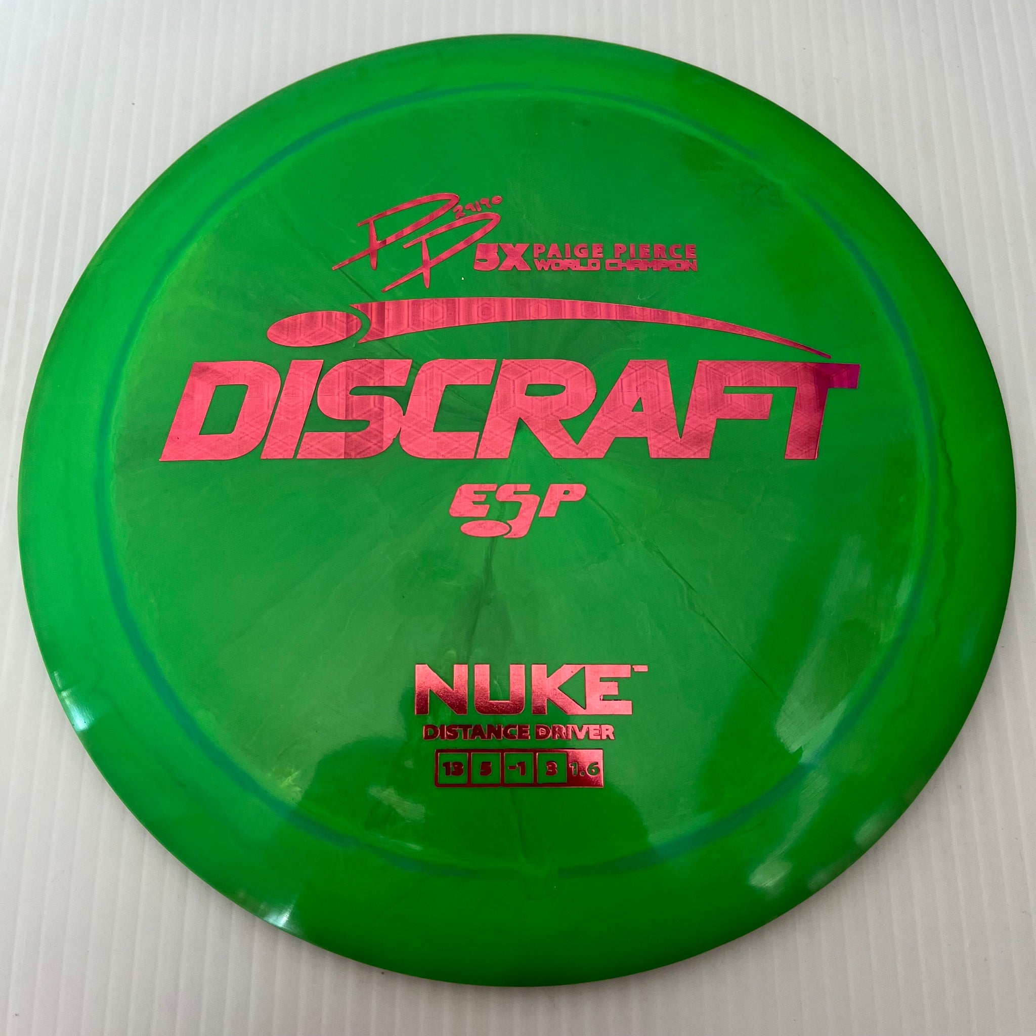 Discraft 5x Paige Pierce ESP Nuke 13/5/-1/3 (170-172g)