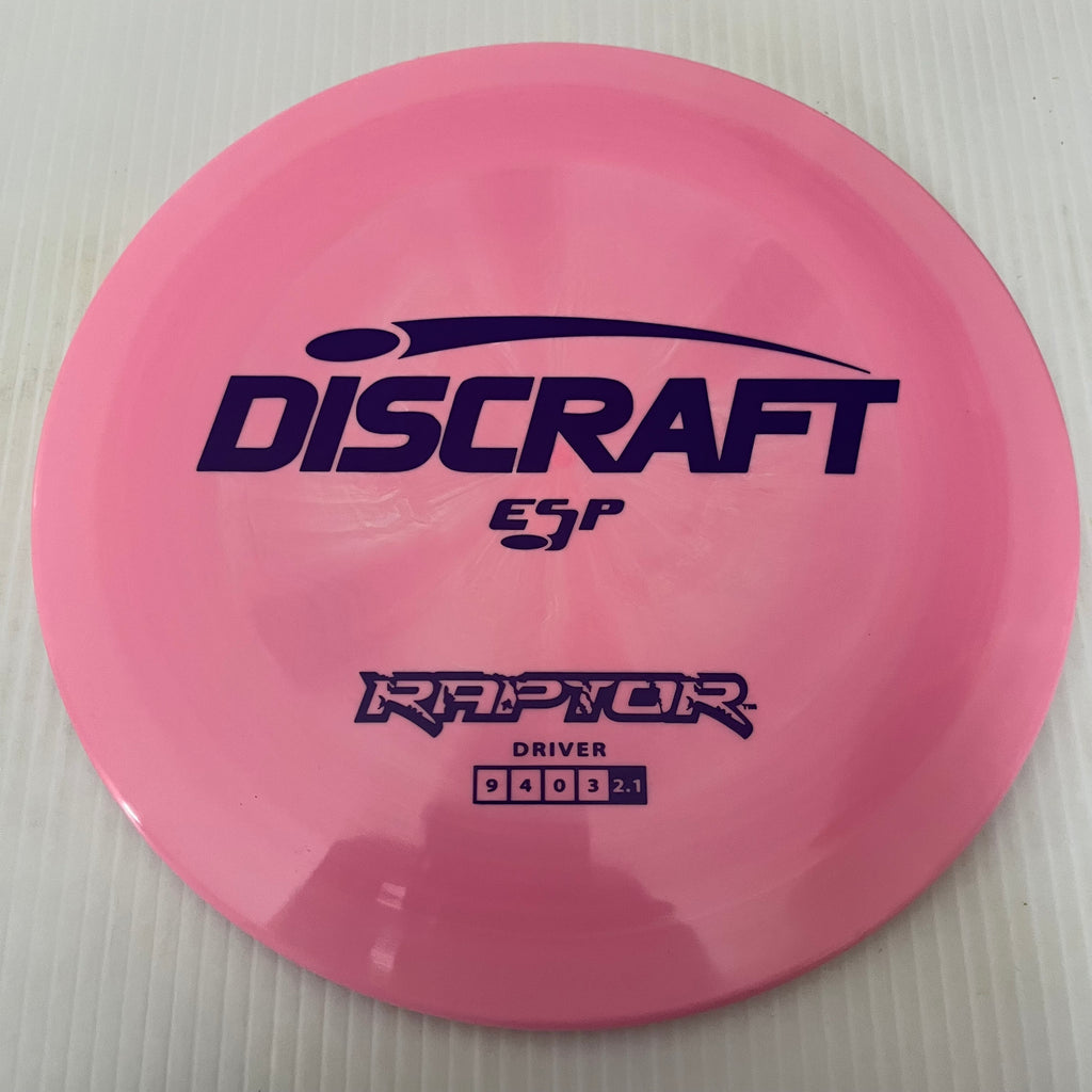 Discraft ESP Raptor 9/4/0/3 (170-172 grams)