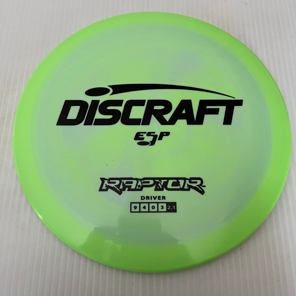 Discraft ESP Raptor 9/4/0/3 (170-172 grams)