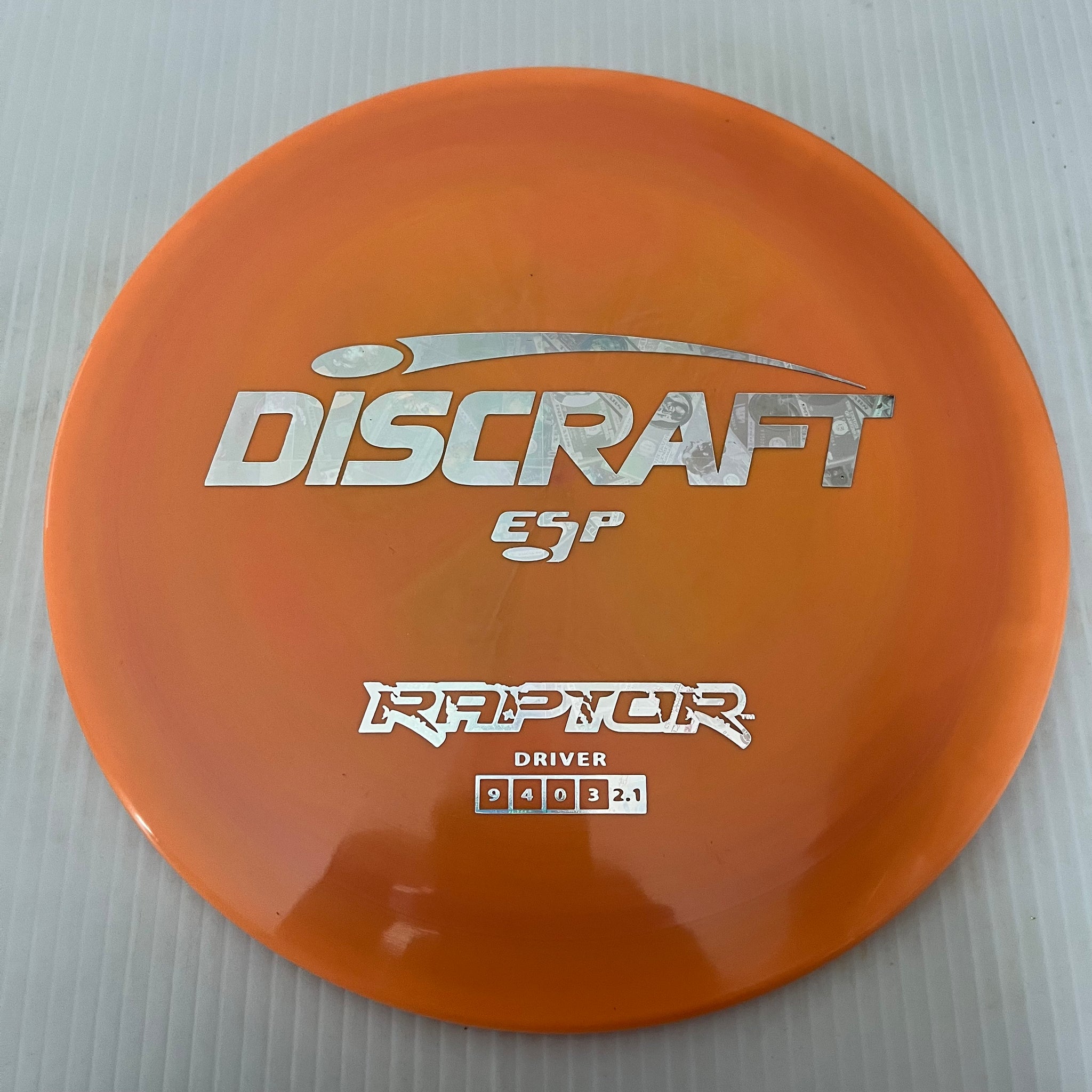 Discraft ESP Raptor 9/4/0/3 (170-172 grams)