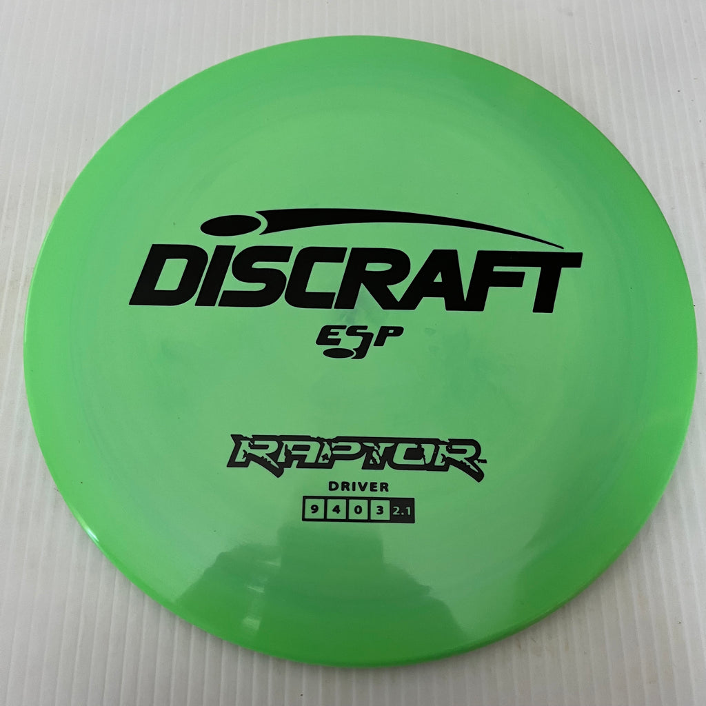 Discraft ESP Raptor 9/4/0/3 (170-172 grams)