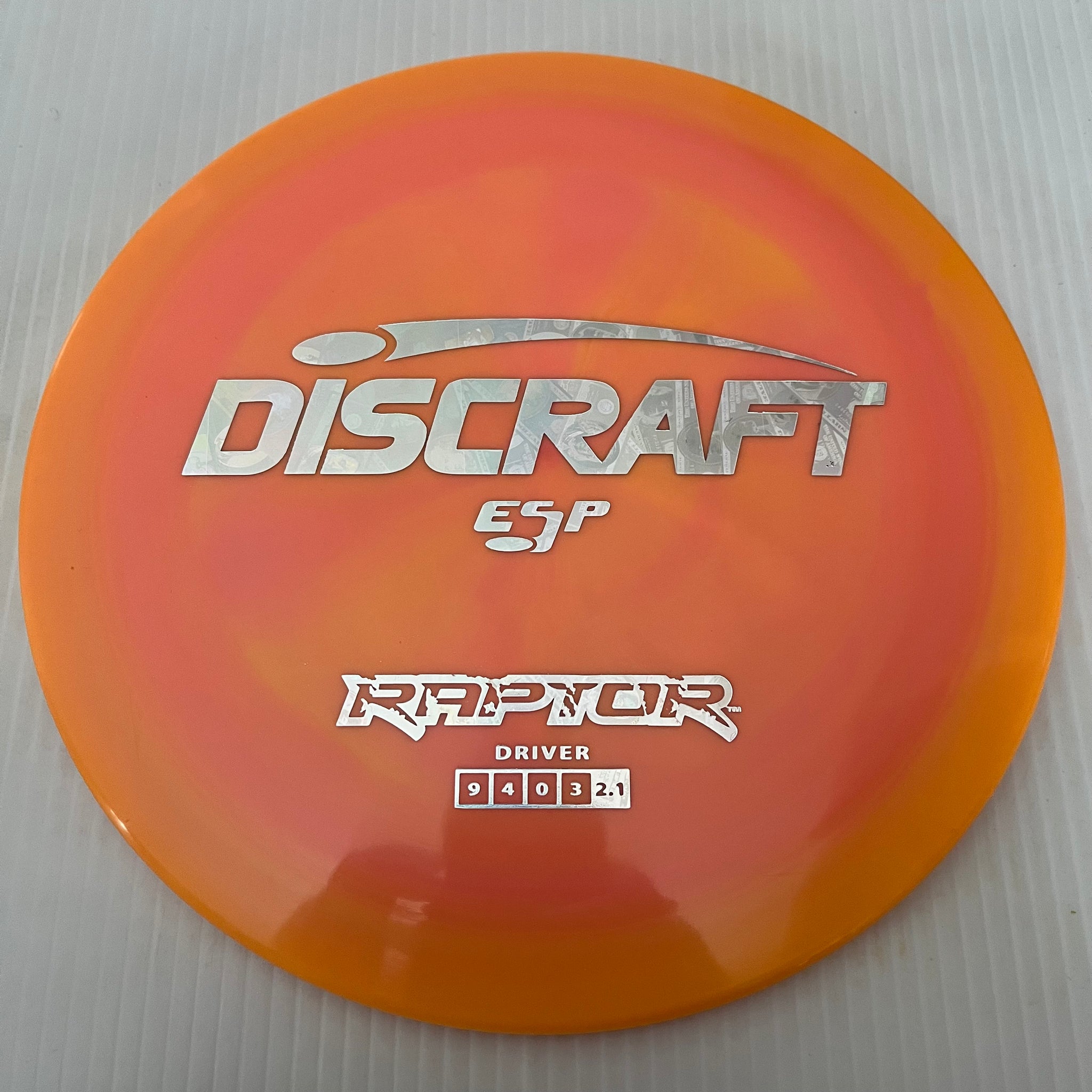 Discraft ESP Raptor 9/4/0/3 (173-174 grams)