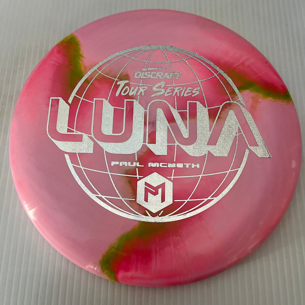 Discraft 2022 Paul McBeth Tour Series Swirly ESP Luna 3/4/0/2