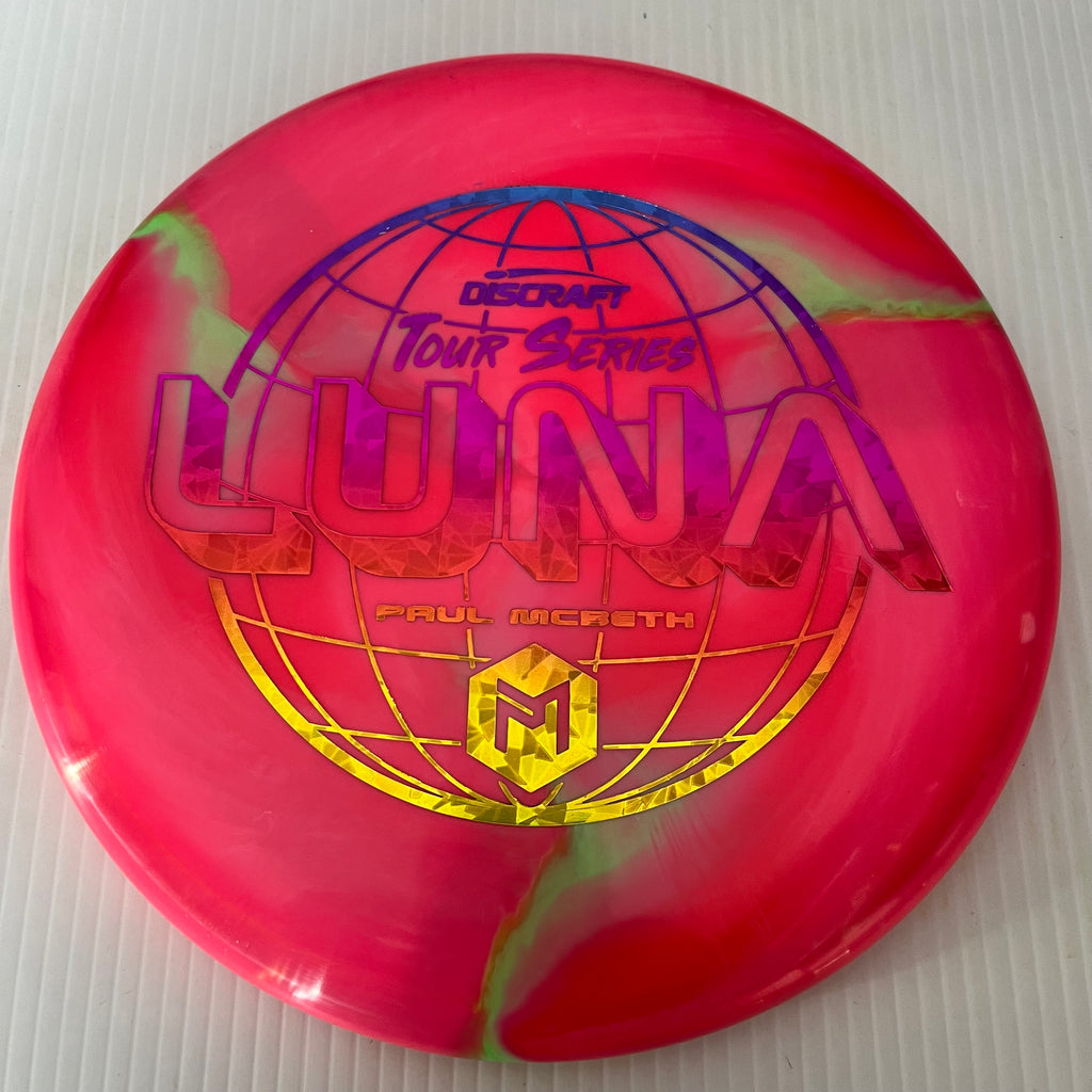 Discraft 2022 Paul McBeth Tour Series Swirly ESP Luna 3/4/0/2