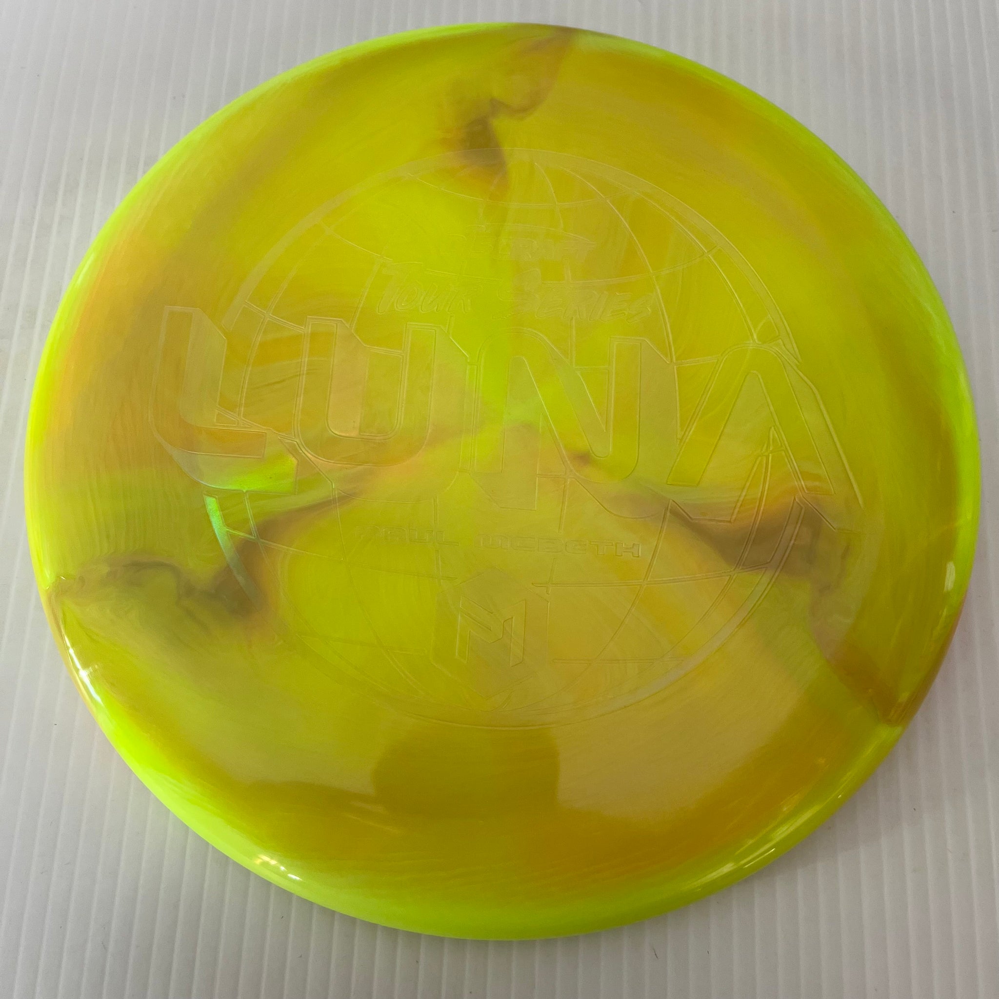 Discraft 2022 Paul McBeth Tour Series Swirly ESP Luna 3/4/0/2