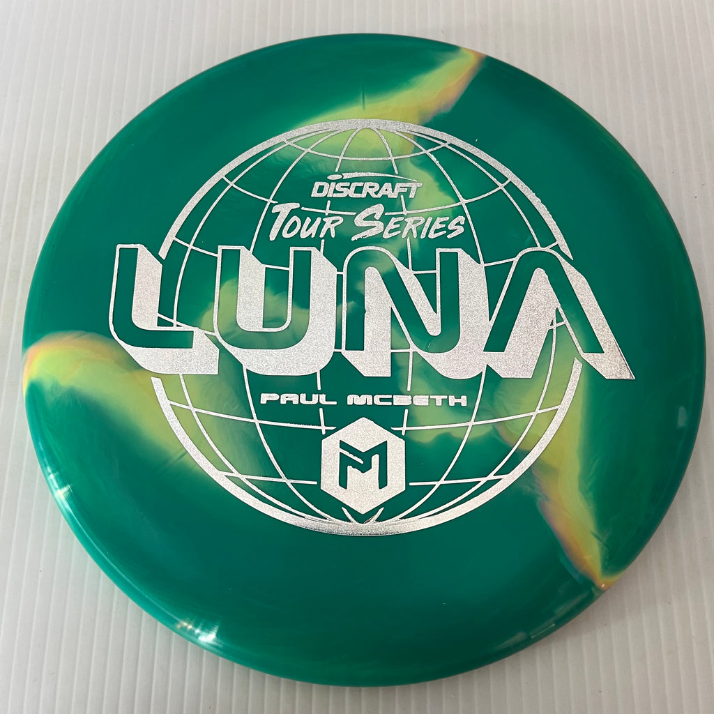 Discraft 2022 Paul McBeth Tour Series Swirly ESP Luna 3/4/0/2