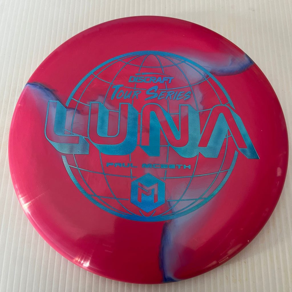 Discraft 2022 Paul McBeth Tour Series Swirly ESP Luna 3/4/0/2