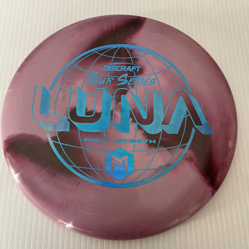 Discraft 2022 Paul McBeth Tour Series Swirly ESP Luna 3/4/0/2