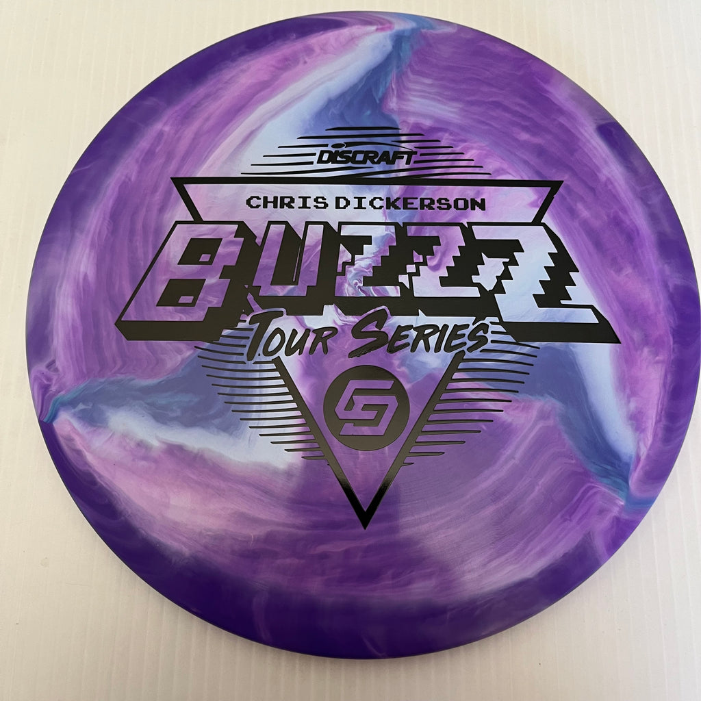 Discraft 2022 Chris Dickerson Tour Series Swirly ESP Buzzz 5/4/-1/1