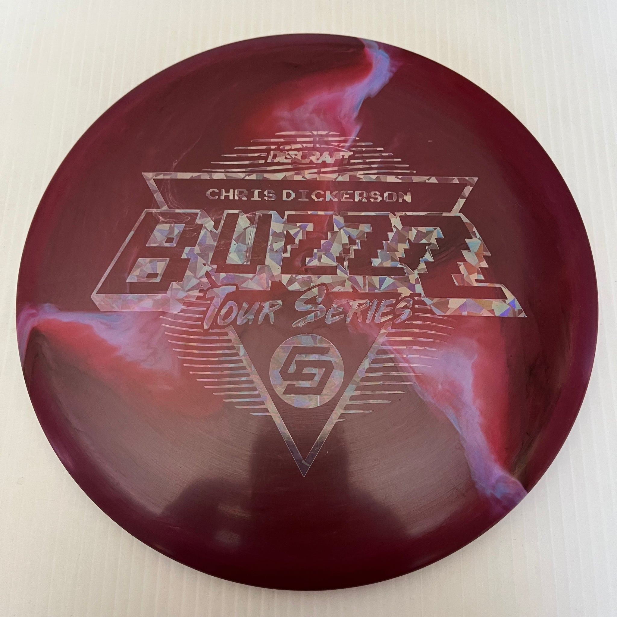 Discraft 2022 Chris Dickerson Tour Series Swirly ESP Buzzz 5/4/-1/1
