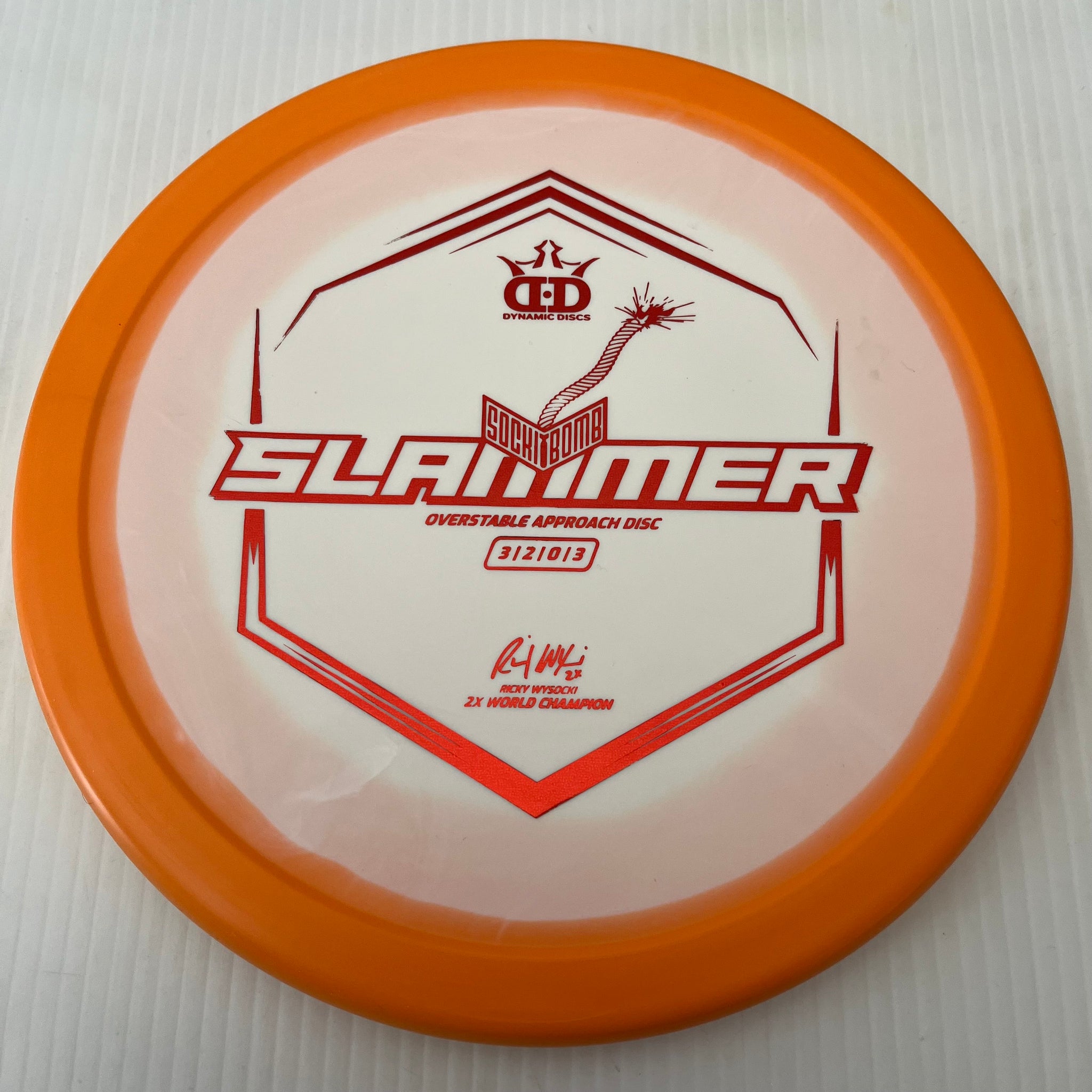 Dynamic Discs Classic Supreme Orbit Sockibomb Slammer Ignite Stamp V1 3/1/0.5/4