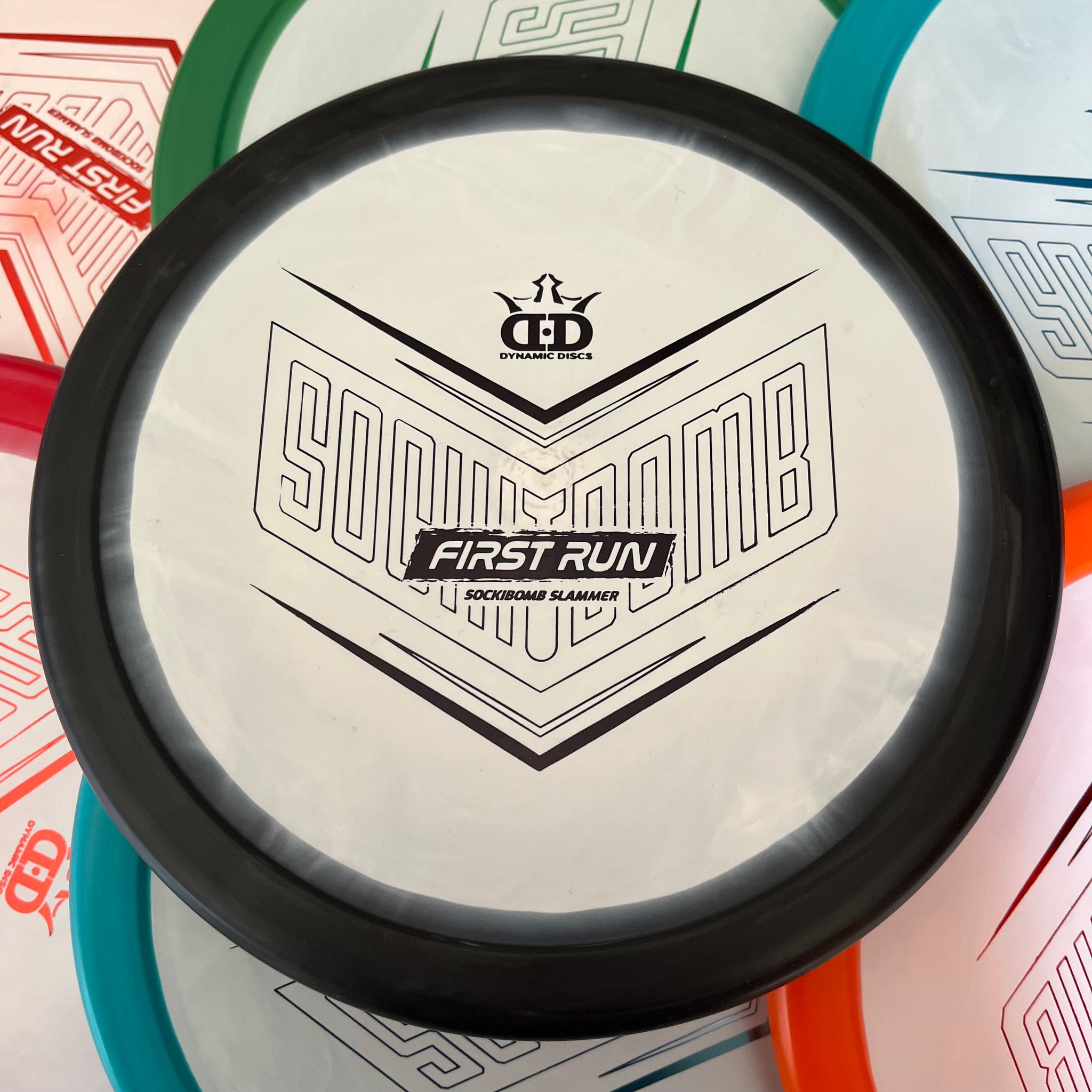 Dynamic Discs First Run Classic Supreme Orbit Sockibomb Slammer 3/1/0.5/4