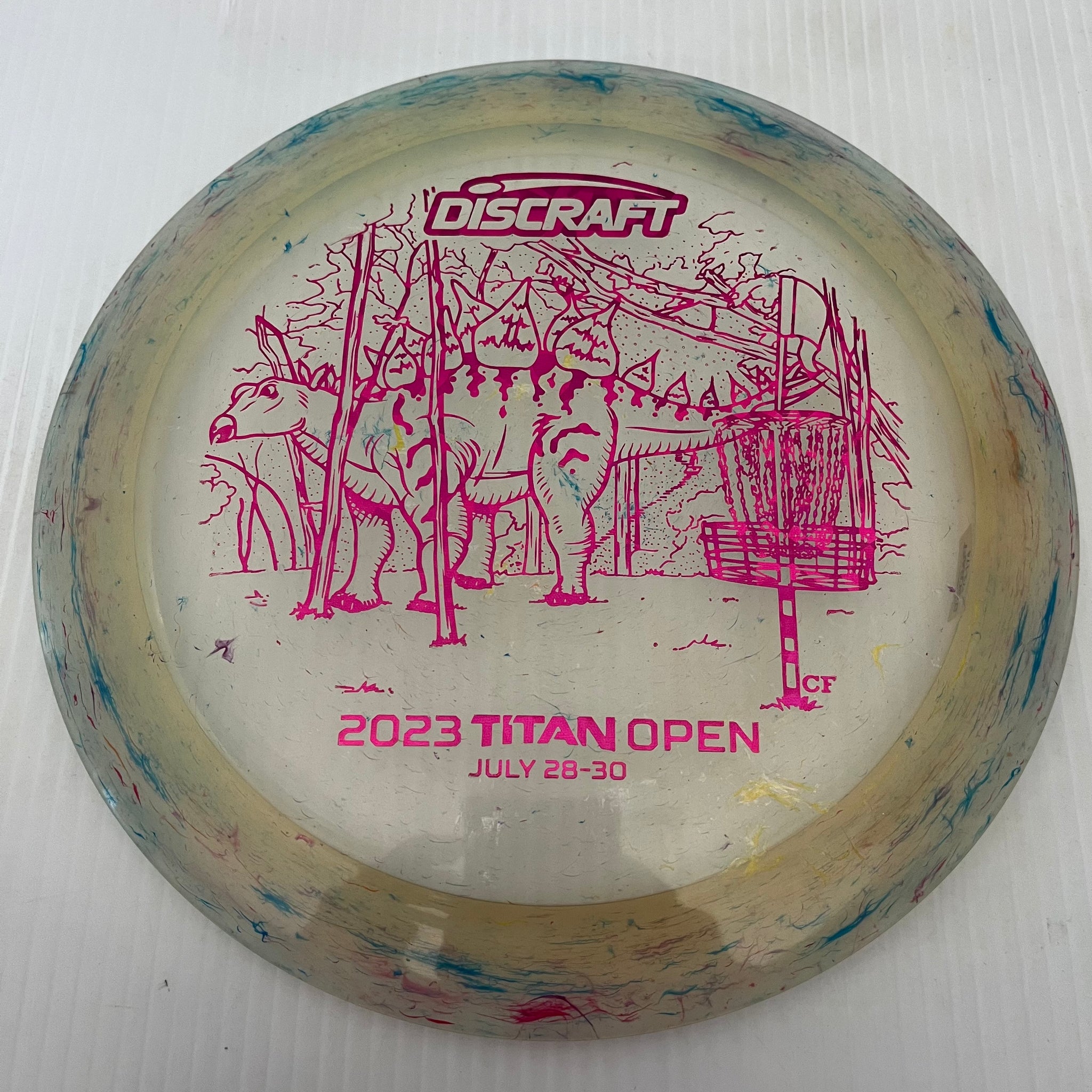 Discraft 2023 Titan Open Jawbreaker Z Venom 13/5/0/3