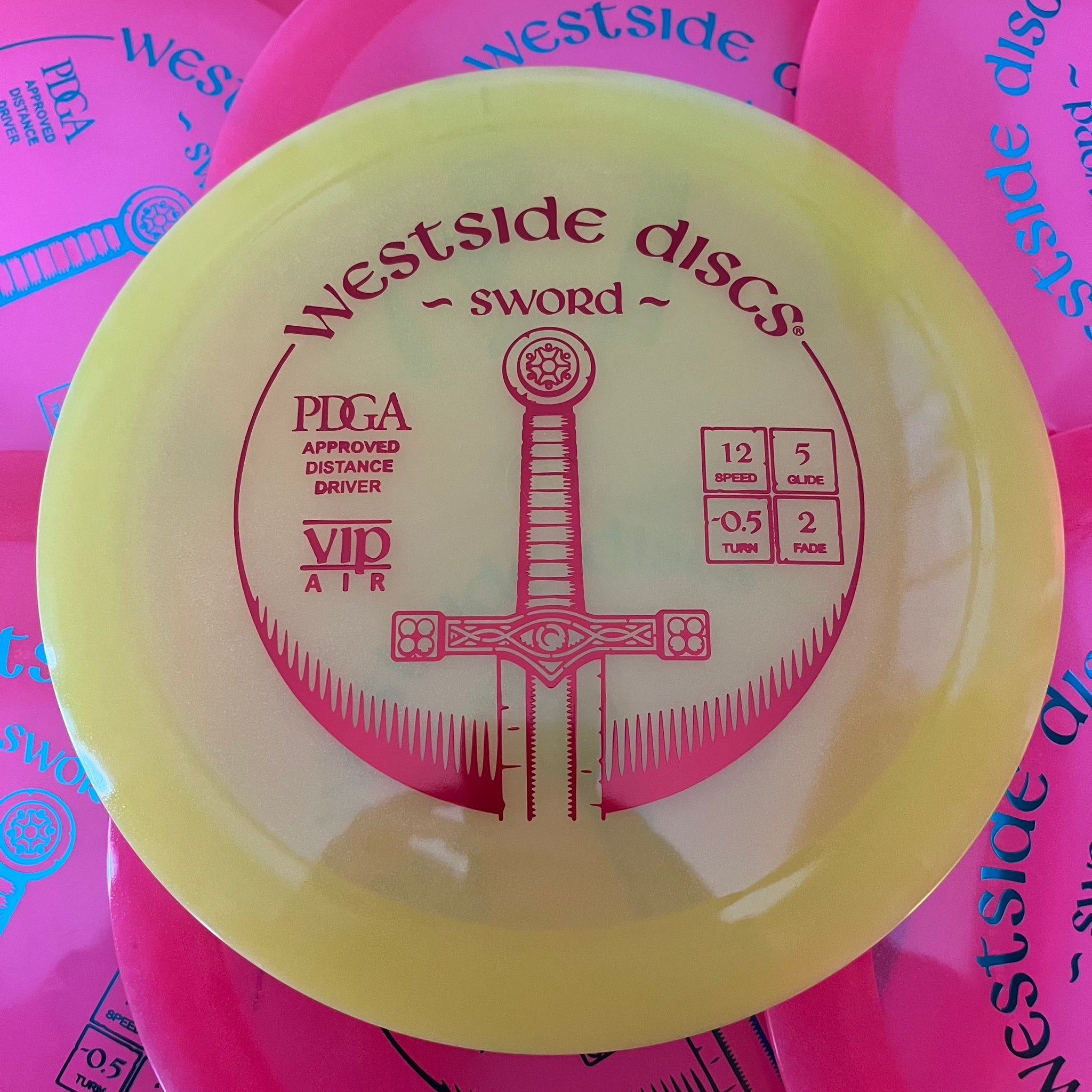 Westside Discs VIP Air Sword 12/5/-0.5/2