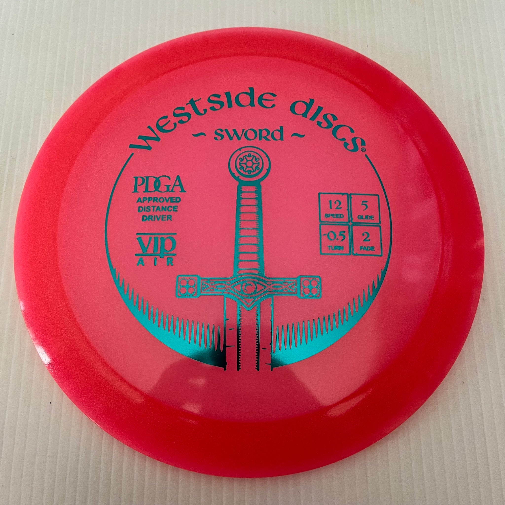 Westside Discs VIP Air Sword 12/5/-0.5/2