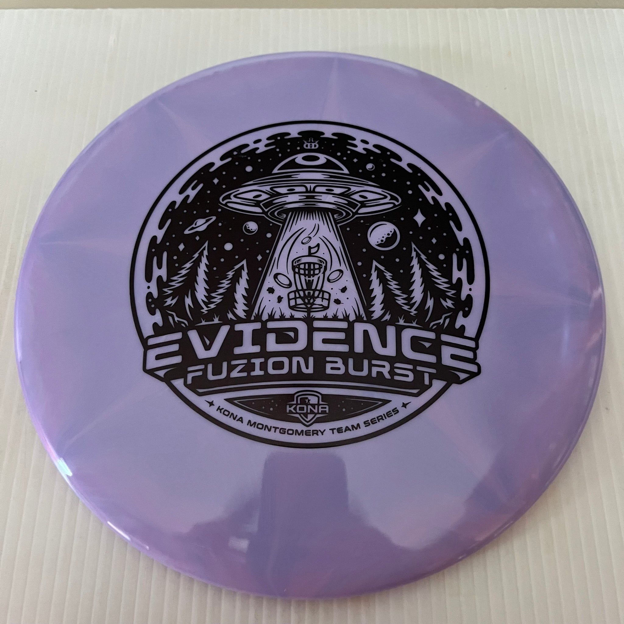 Dynamic Discs 2023 Kona Montgomery Team Series Fuzion Burst Evidence 5/5/-1/0