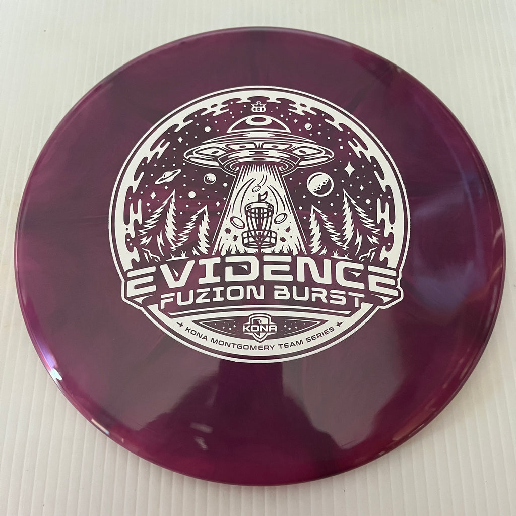 Dynamic Discs 2023 Kona Montgomery Team Series Fuzion Burst Evidence 5/5/-1/0