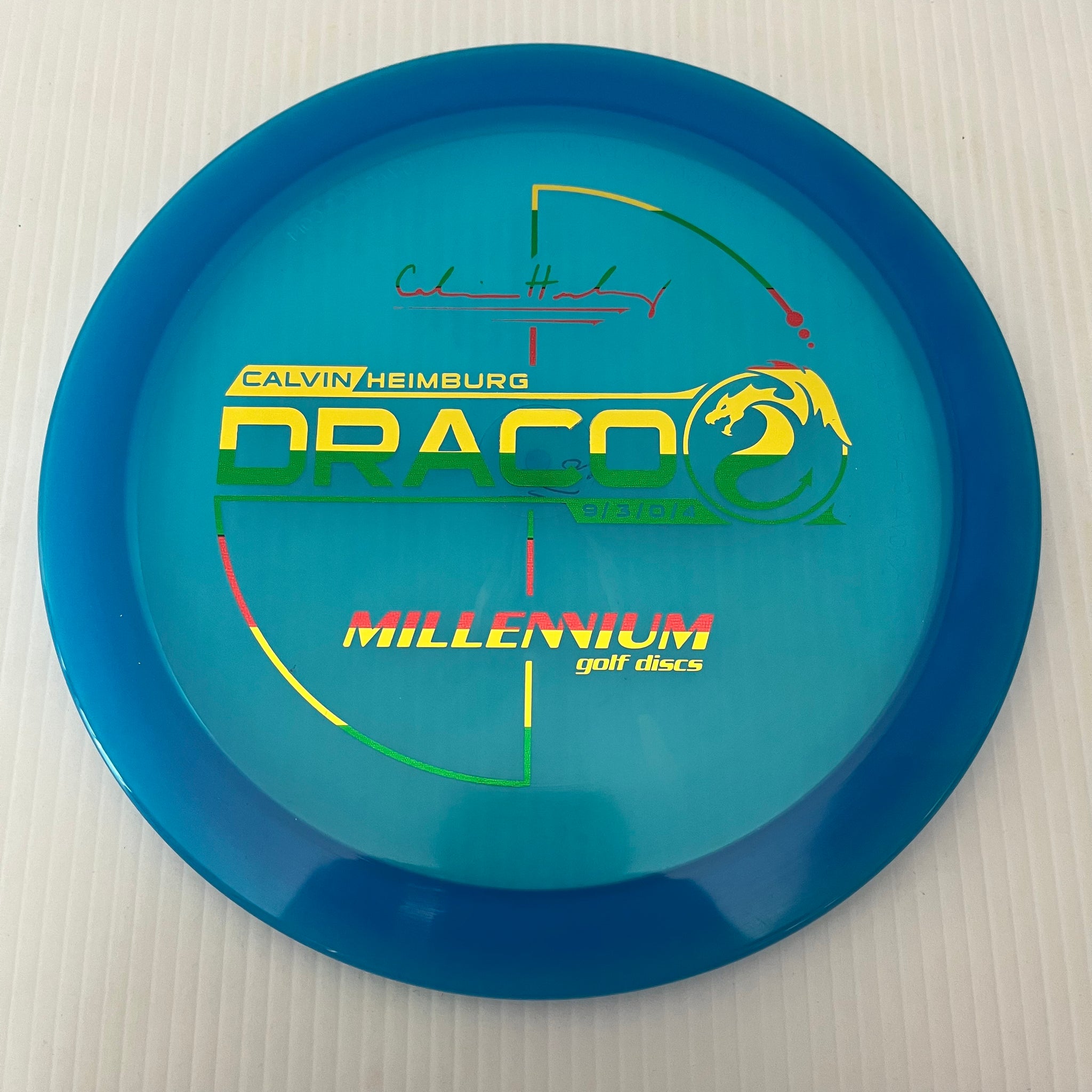 Millennium Discs Calvin Heimburg Signature Quantum Draco 9/3/0/4