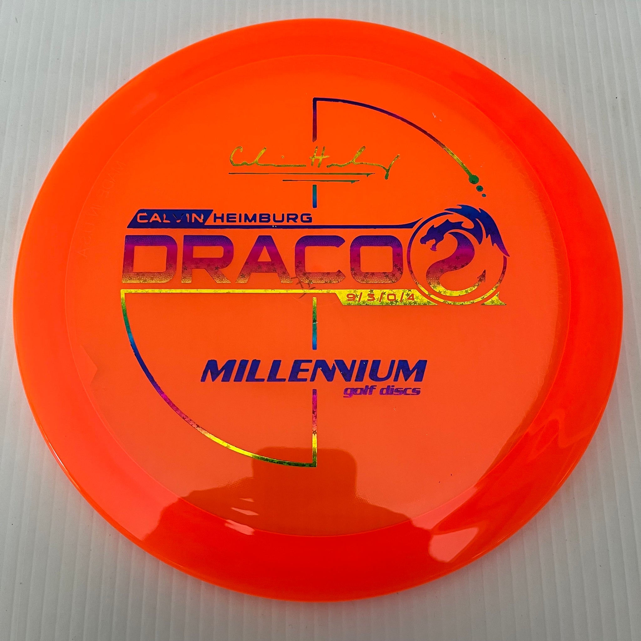 Millennium Discs Calvin Heimburg Signature Quantum Draco 9/3/0/4