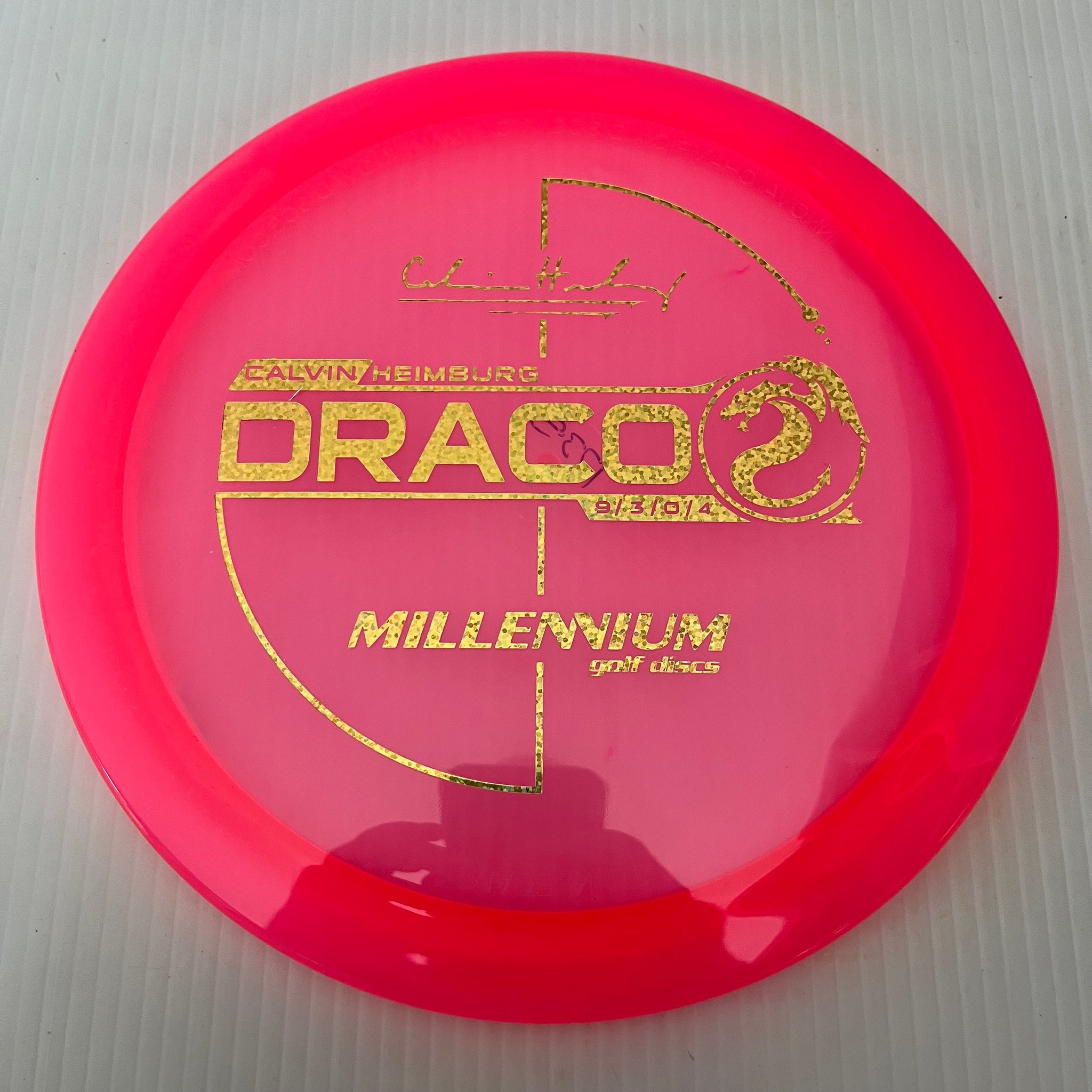 Millennium Discs Calvin Heimburg Signature Quantum Draco 9/3/0/4