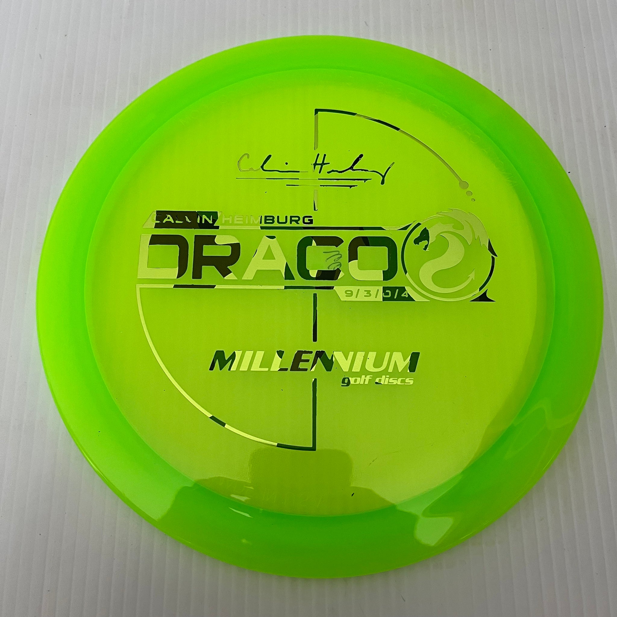 Millennium Discs Calvin Heimburg Signature Quantum Draco 9/3/0/4