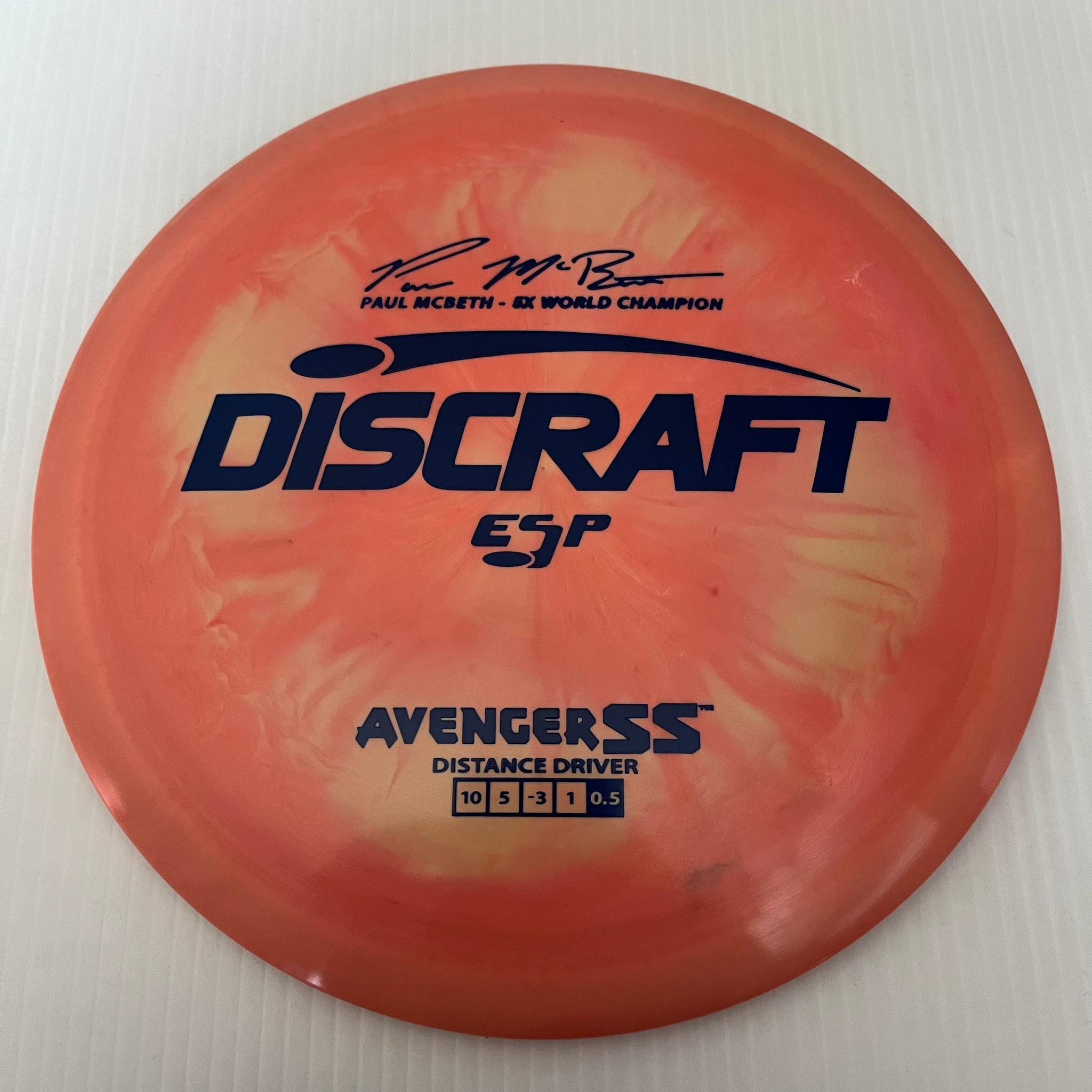 Discraft 5x Paul McBeth ESP Avenger SS 10/5/-3/1 (173-174g)