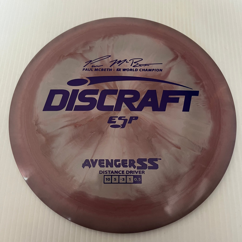 Discraft 5x Paul McBeth ESP Avenger SS 10/5/-3/1 (173-174g)