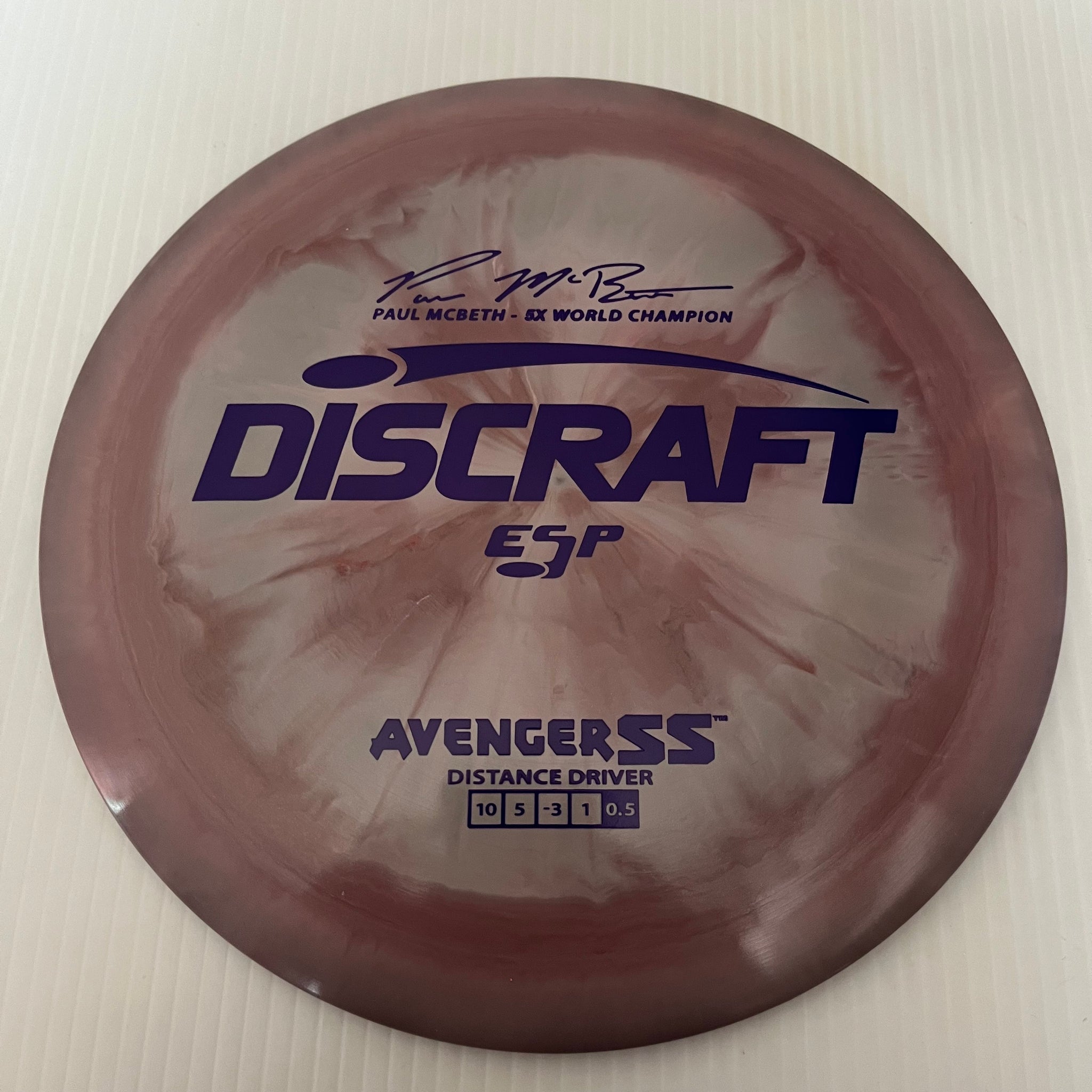 Discraft 5x Paul McBeth ESP Avenger SS 10/5/-3/1 (173-174g)