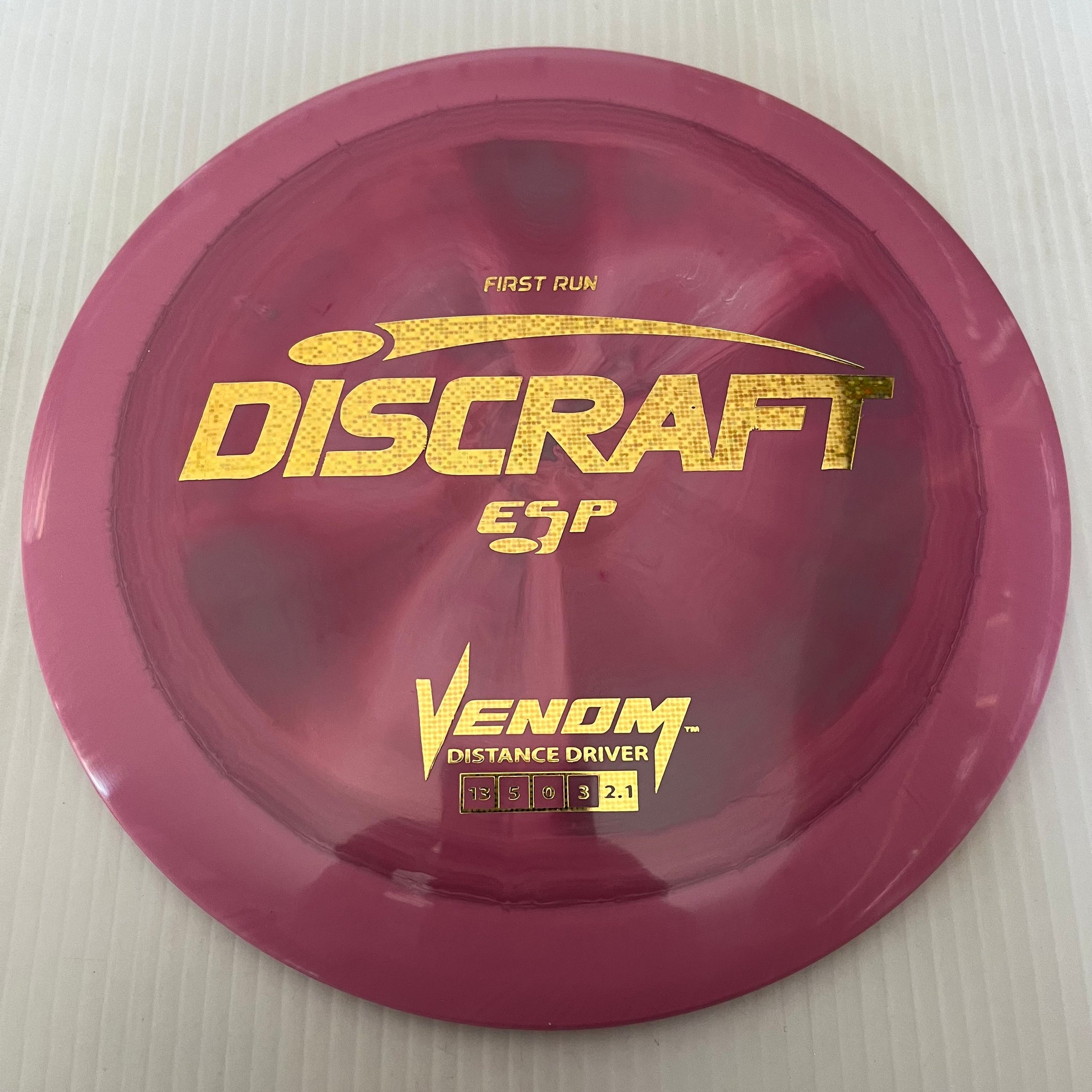 Discraft First Run ESP Venom 13/5/0/3