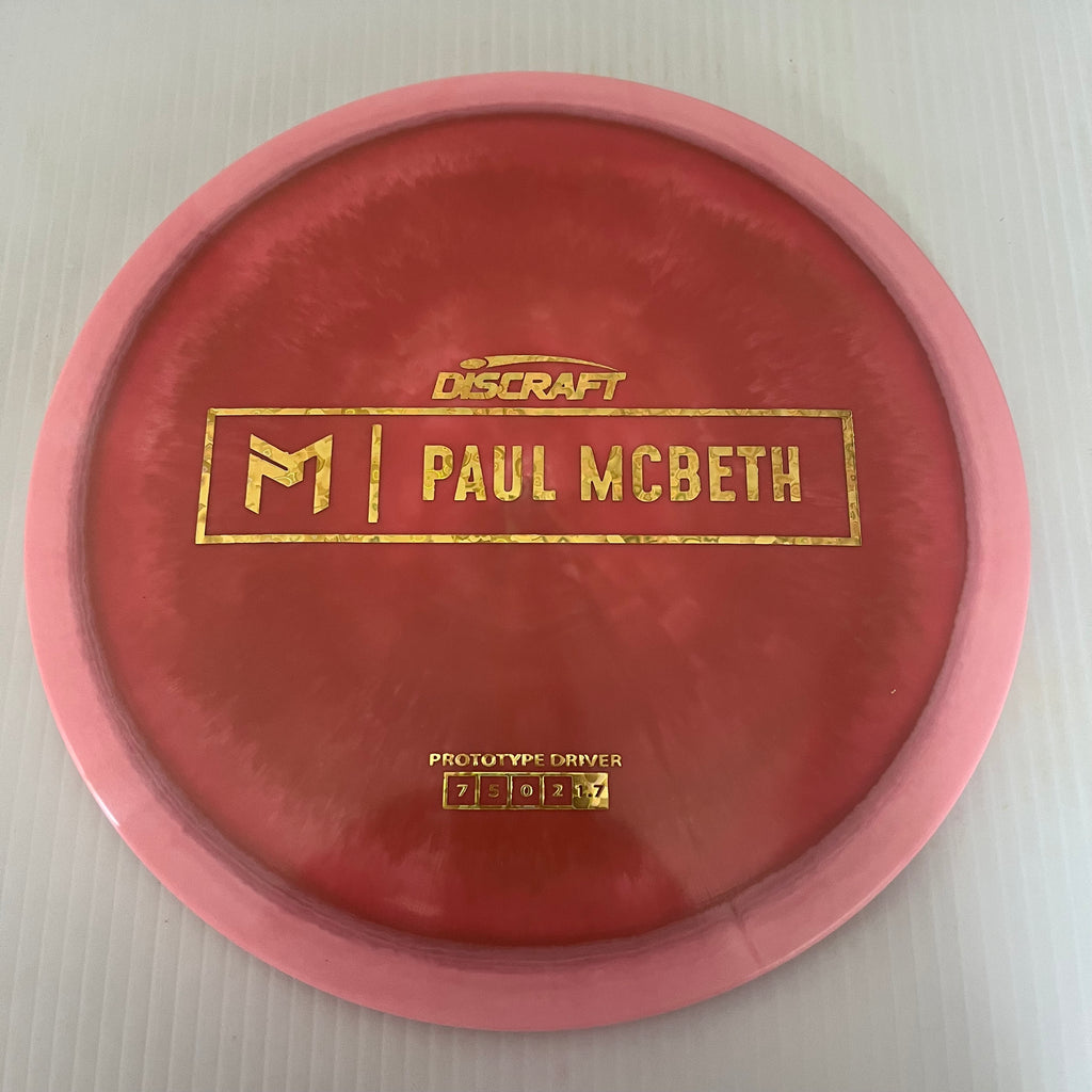 Discraft Paul McBeth Prototype Swirly ESP Athena 7/5/0/2