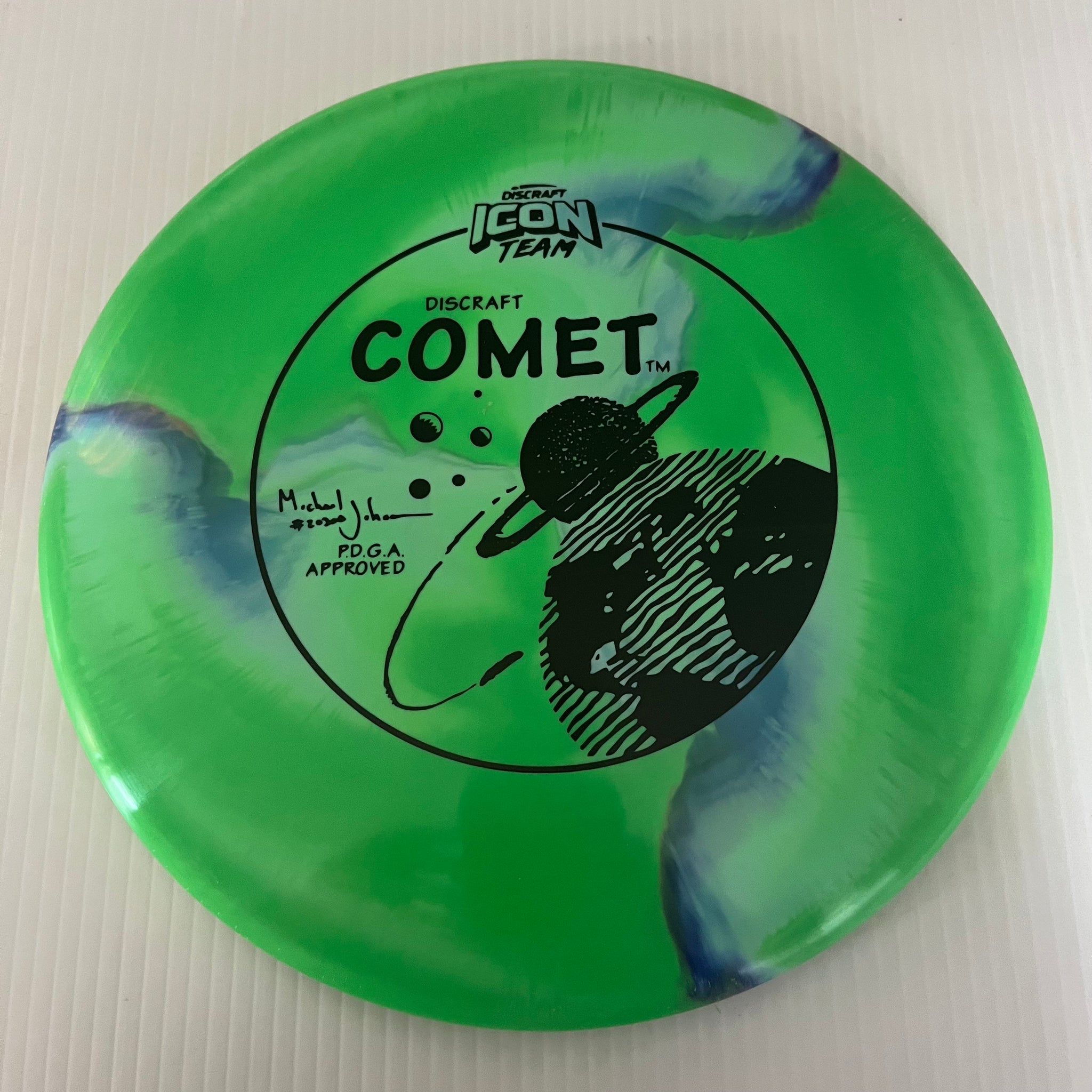 Discraft 2022 Michael Johansen Team Icon Tour Series Swirly ESP Comet 4/5/-2/1