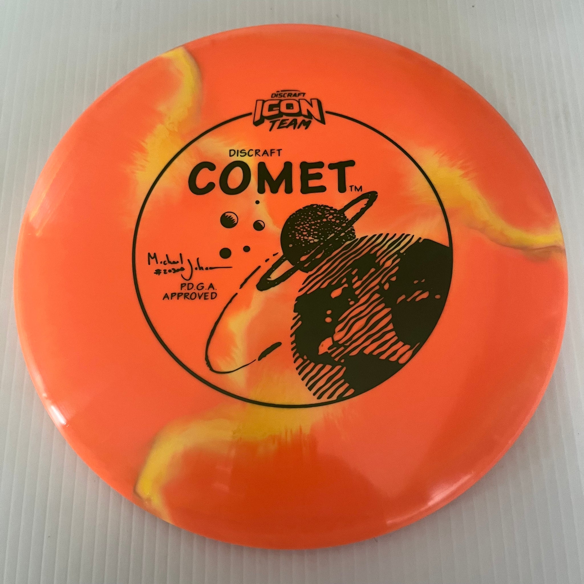 Discraft 2022 Michael Johansen Team Icon Tour Series Swirly ESP Comet 4/5/-2/1