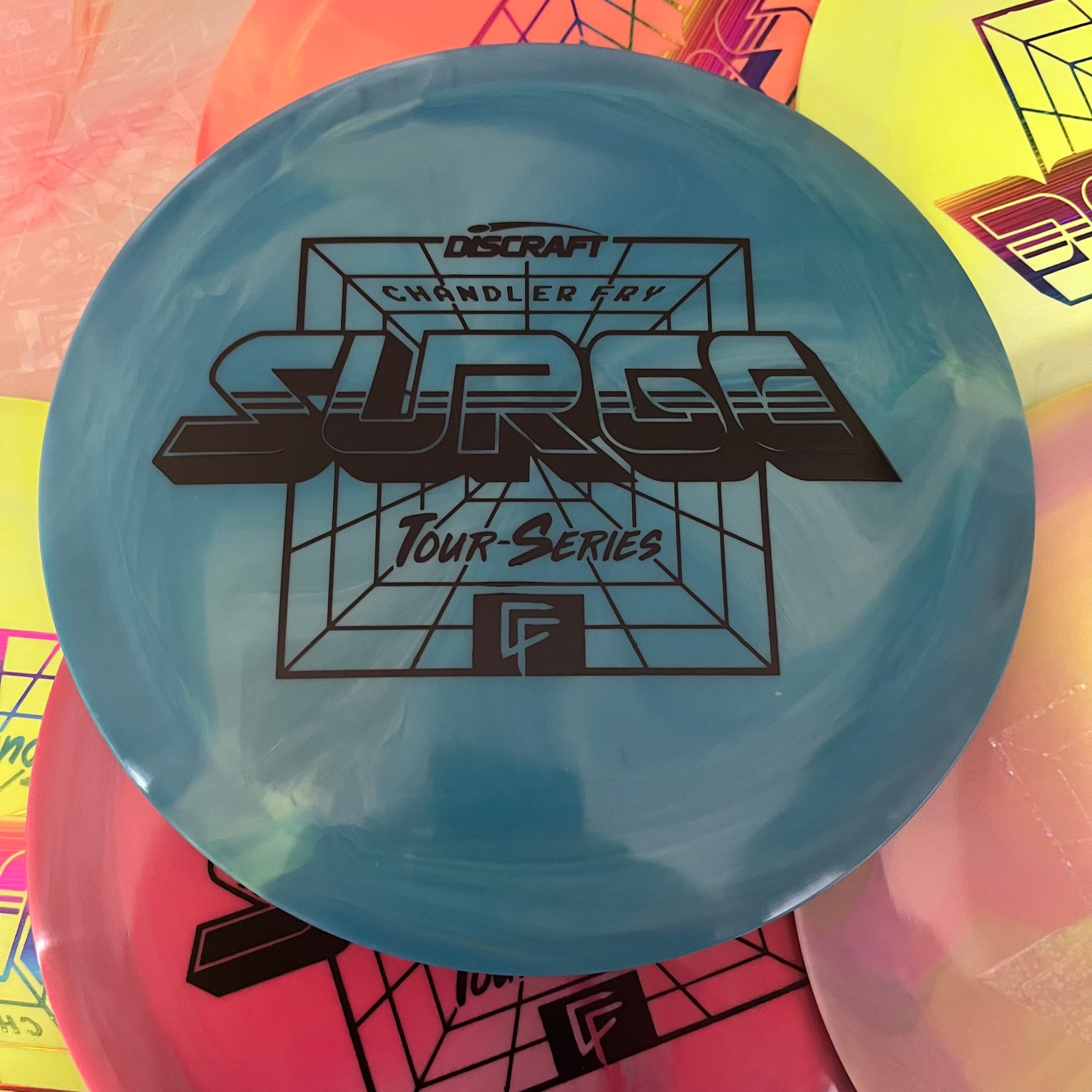 Discraft 2022 Chandler Fry Tour Series Swirly ESP Surge 11/5/-1/3